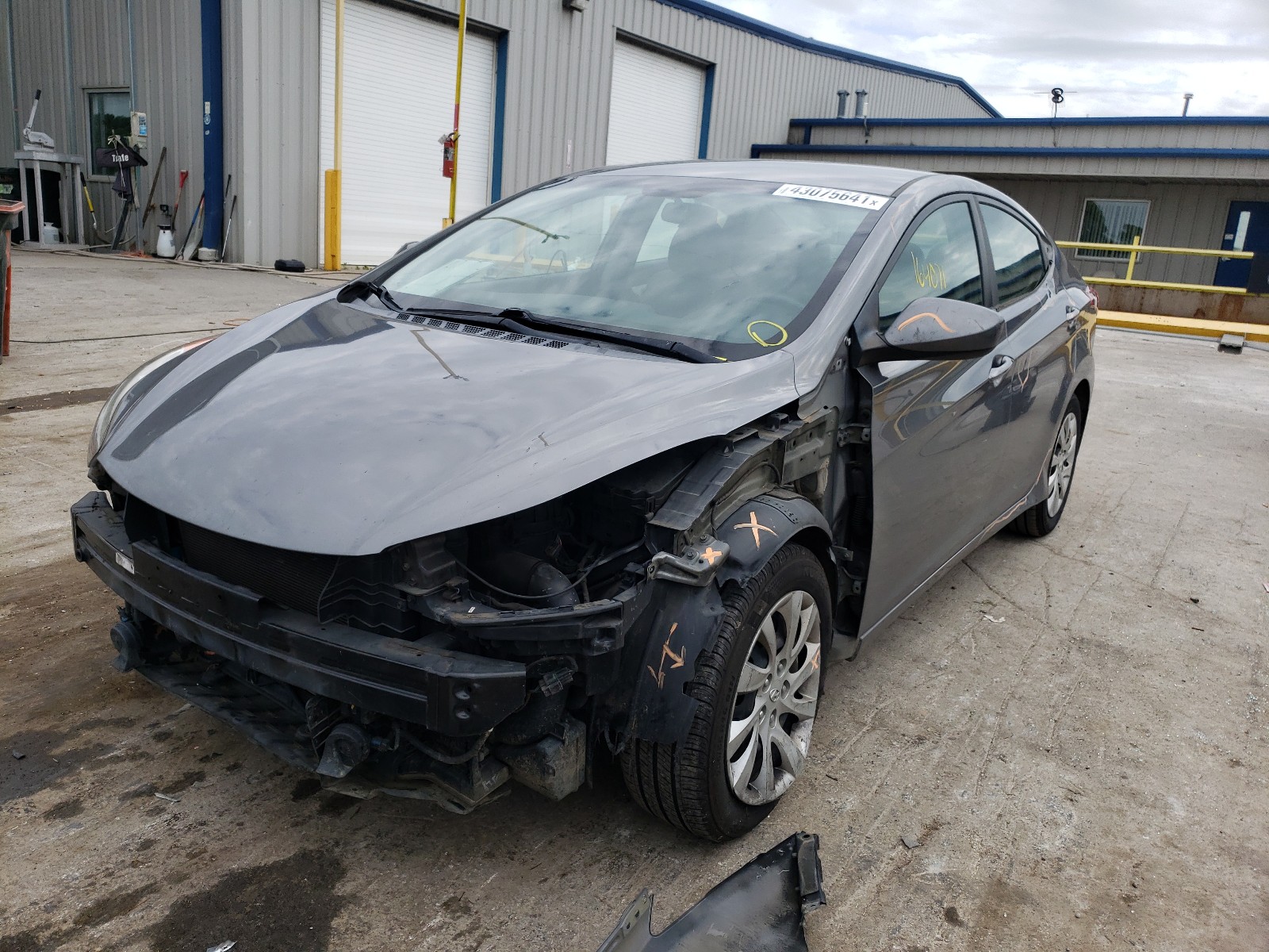 Photo 2 from auction – 2012 HYUNDAI ELANTRA GL with VIN 5NPDH4AE7CH138458
