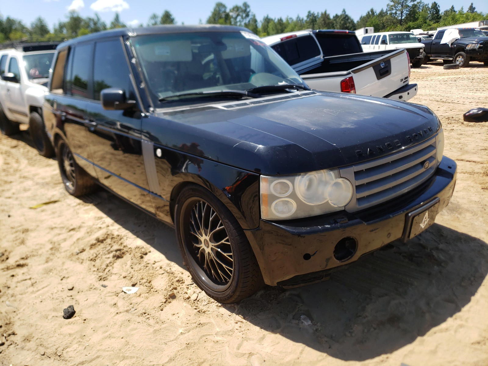 LAND ROVER RANGE ROVE 2008 with VIN SALME15458A264396 - Photo from auction
