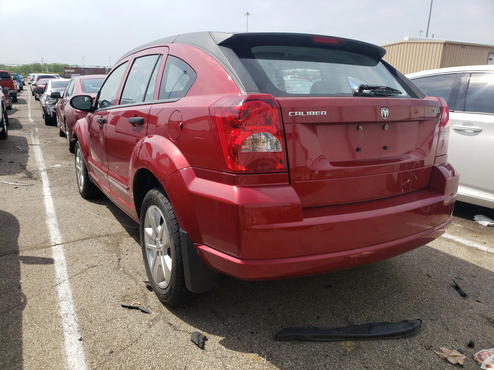 Photo 3 from auction – 2007 DODGE CALIBER SX with VIN 1B3HB48B37D417210