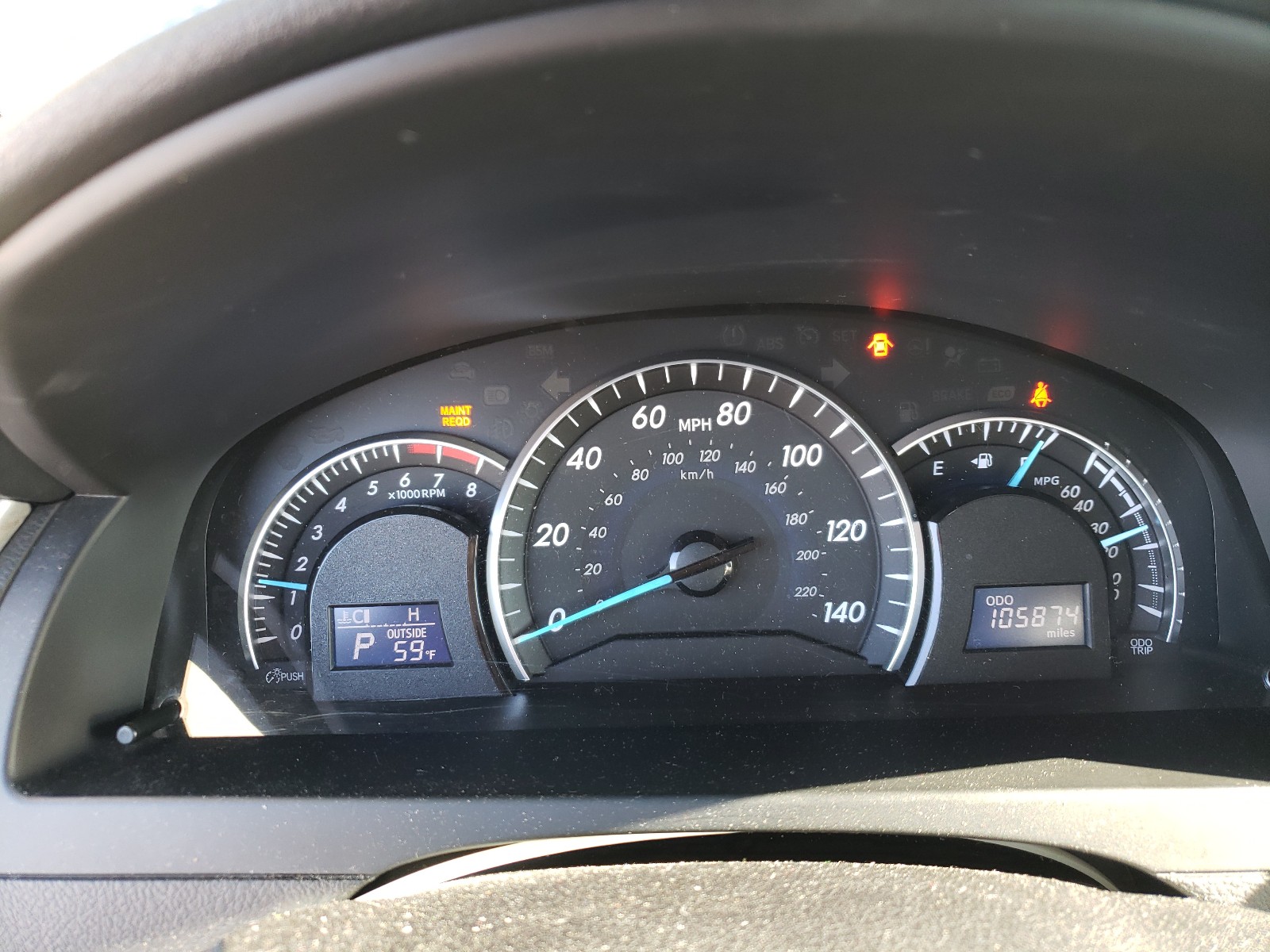 Photo 8 from auction – 2014 TOYOTA CAMRY L with VIN 4T4BF1FK5ER392903