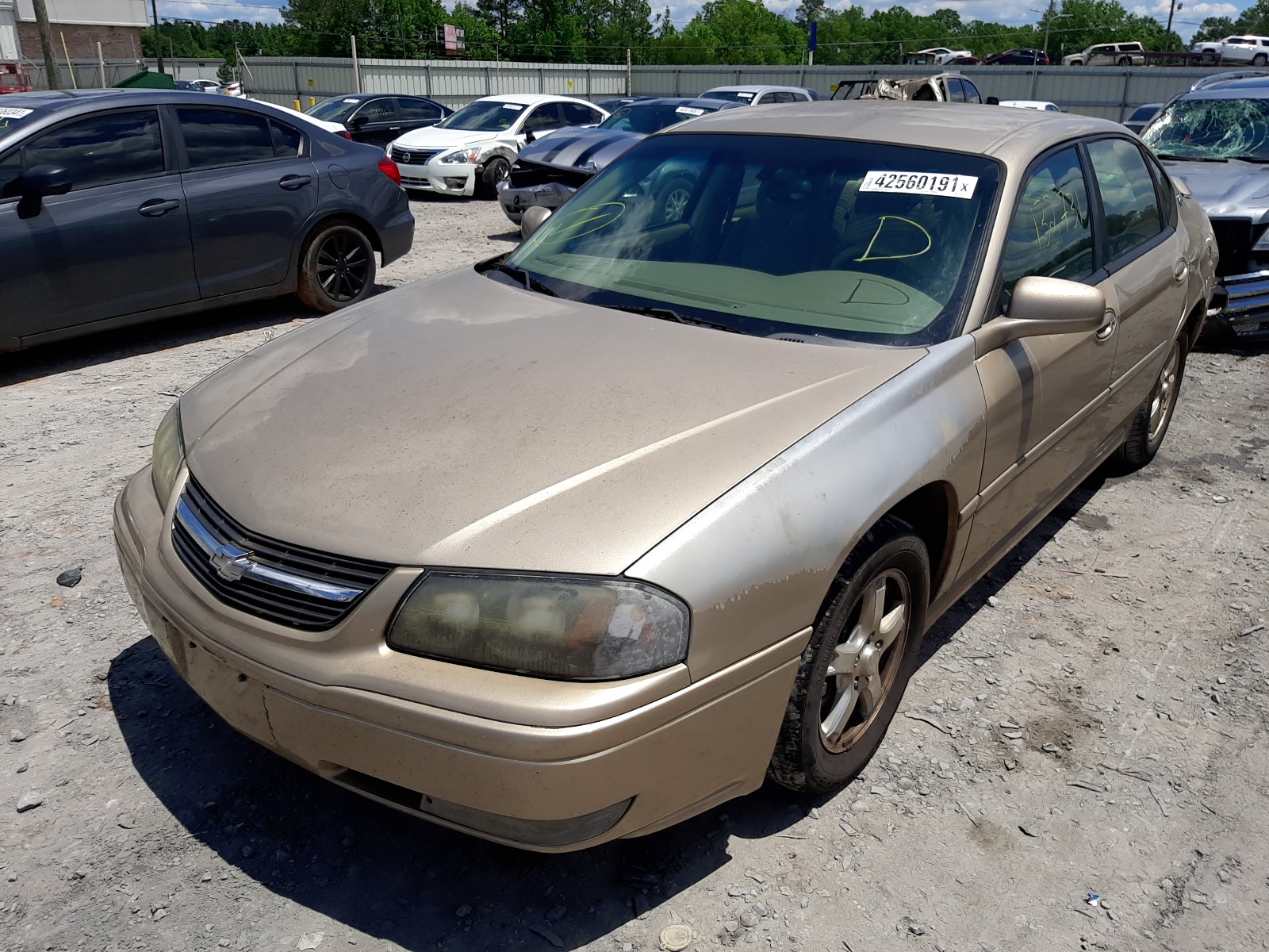Photo 2 from auction – 2005 CHEVROLET IMPALA LS with VIN 2G1WH52K459216826