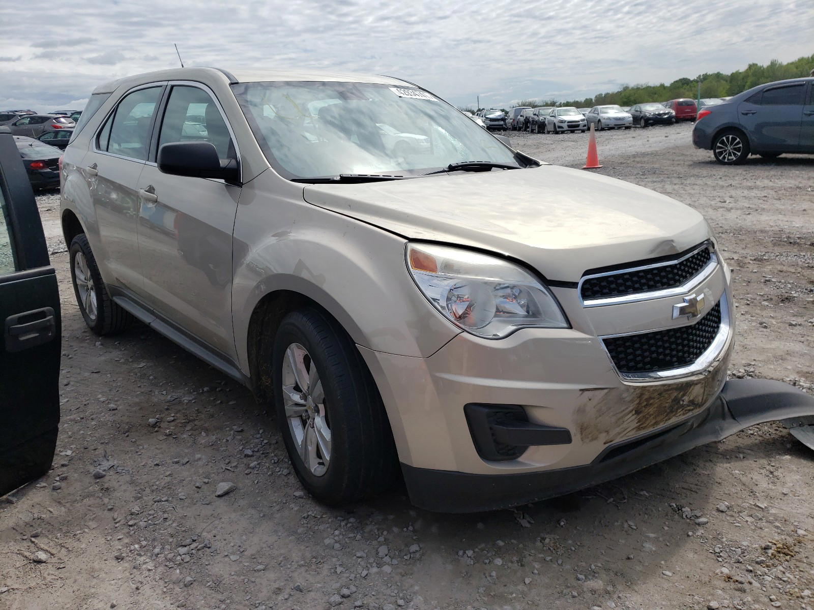 CHEVROLET EQUINOX LS 2011 with VIN 2CNALBEC4B6452436 - Photo from auction