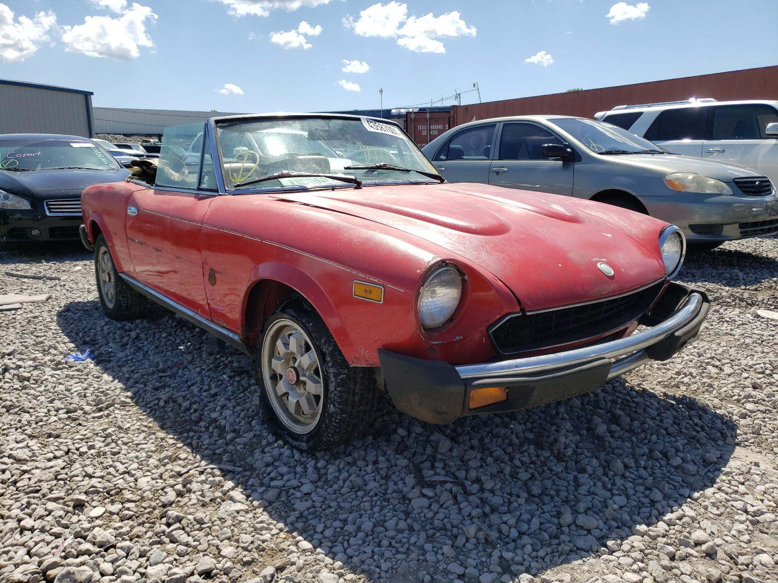 FIAT 124 SPIDER 1982 with VIN ZFAAS00BXC5003258 - Photo from auction