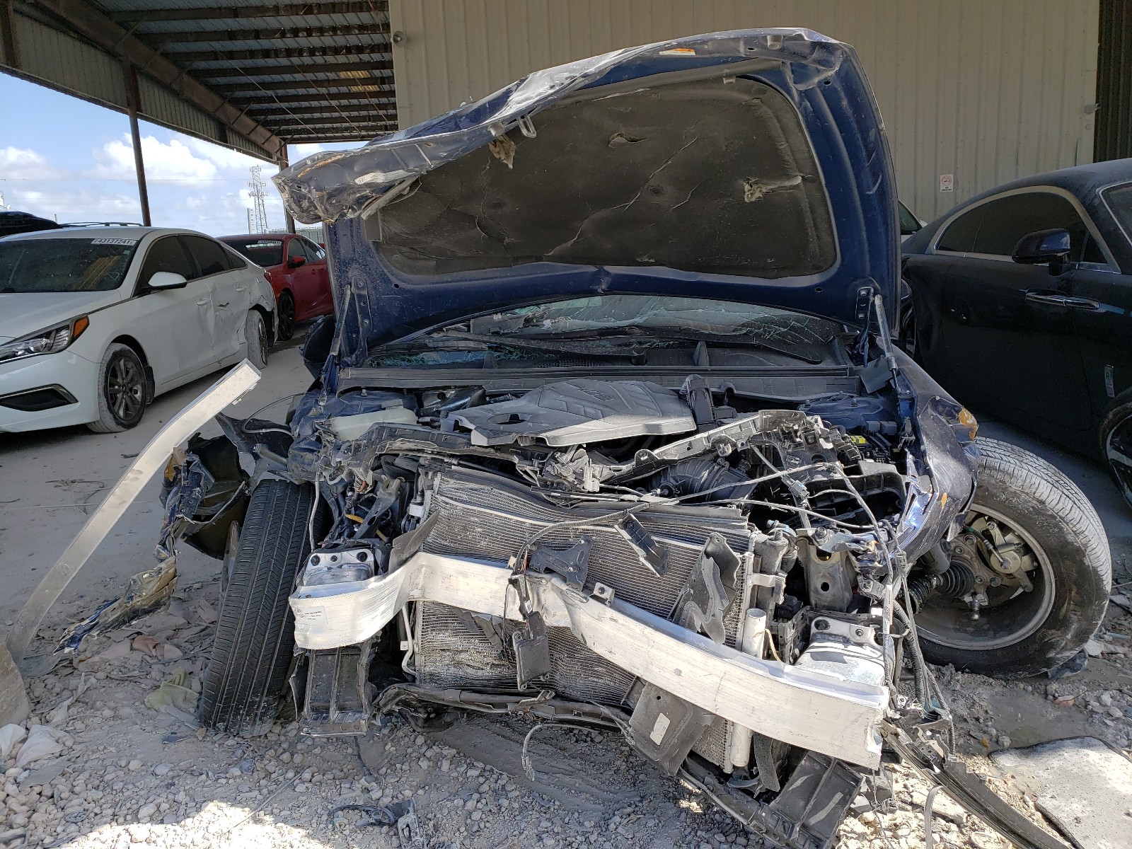 Photo 9 from auction – 2020 HYUNDAI SONATA SE with VIN 5NPEG4JA8LH054573
