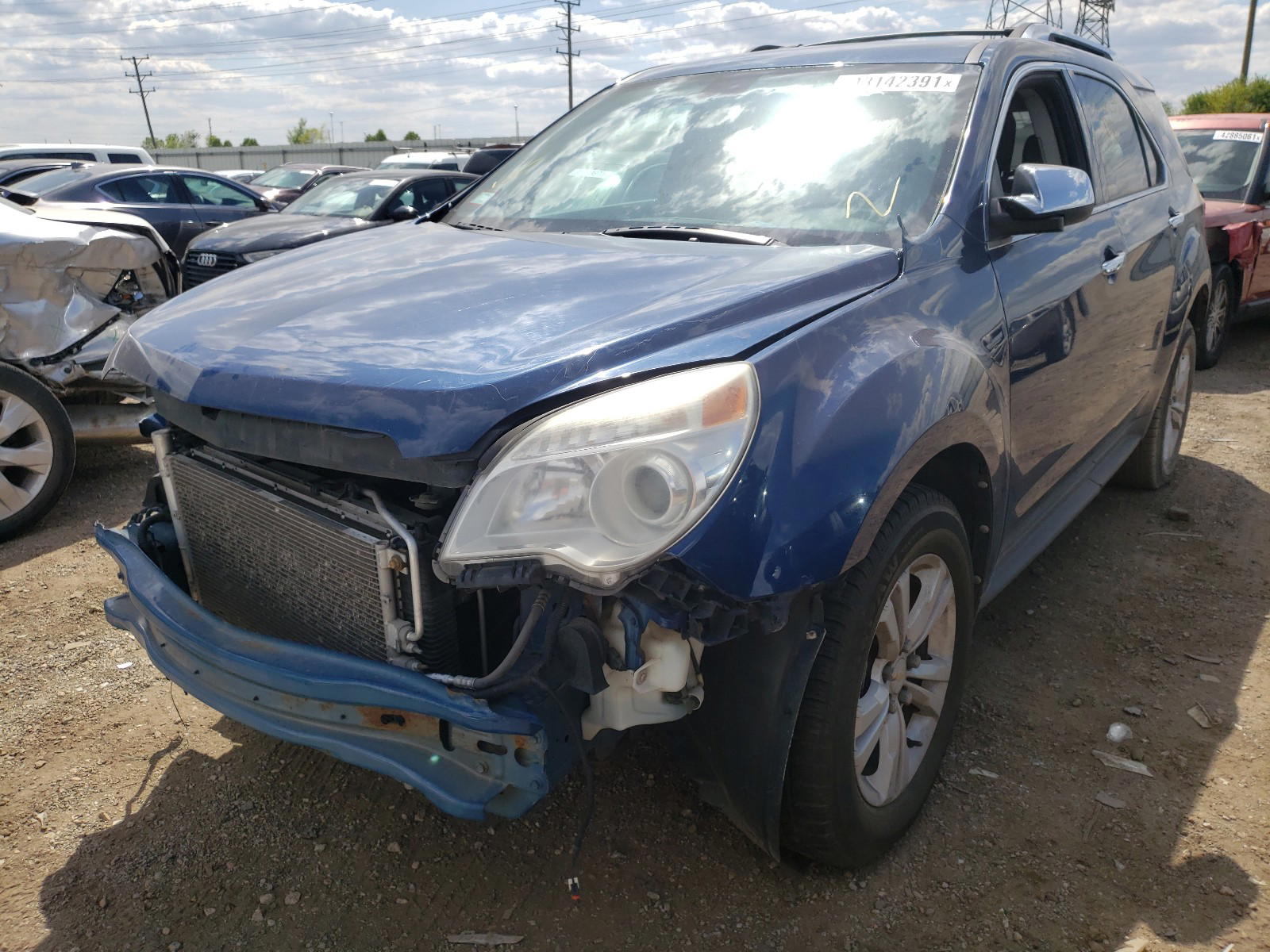 Photo 2 from auction – 2010 CHEVROLET EQUINOX LT with VIN 2CNFLGEW8A6329055
