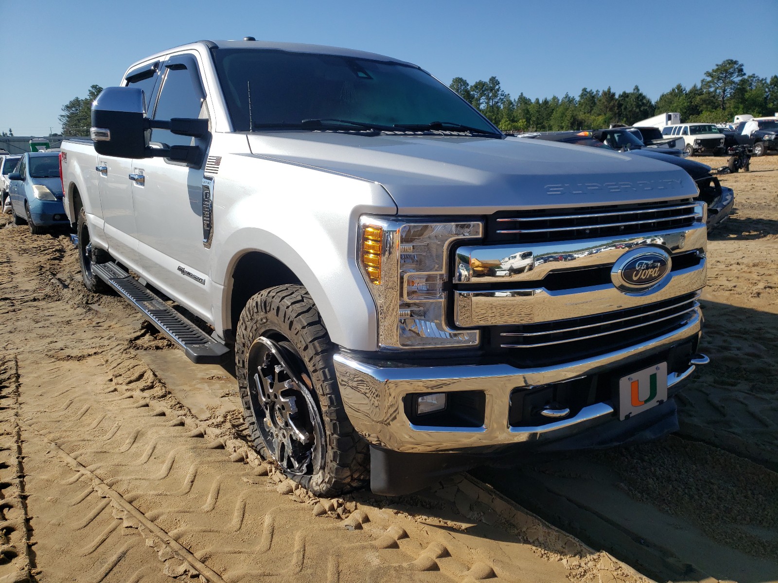 Photo 1 from auction – 2018 FORD F250 SUPER with VIN 1FT7W2BT2JEC73901