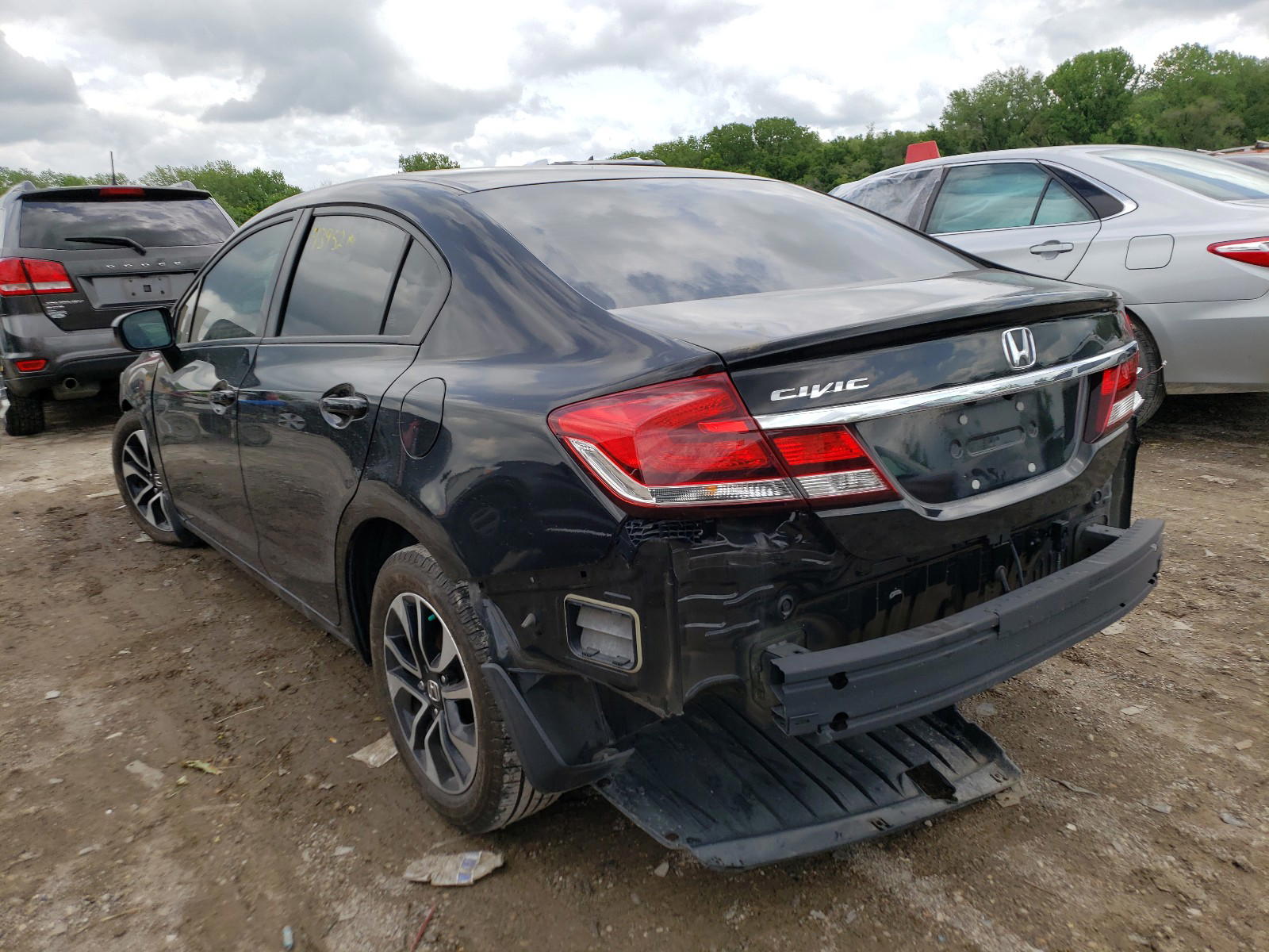 Photo 3 from auction – 2015 HONDA CIVIC EX with VIN 19XFB2F82FE246769