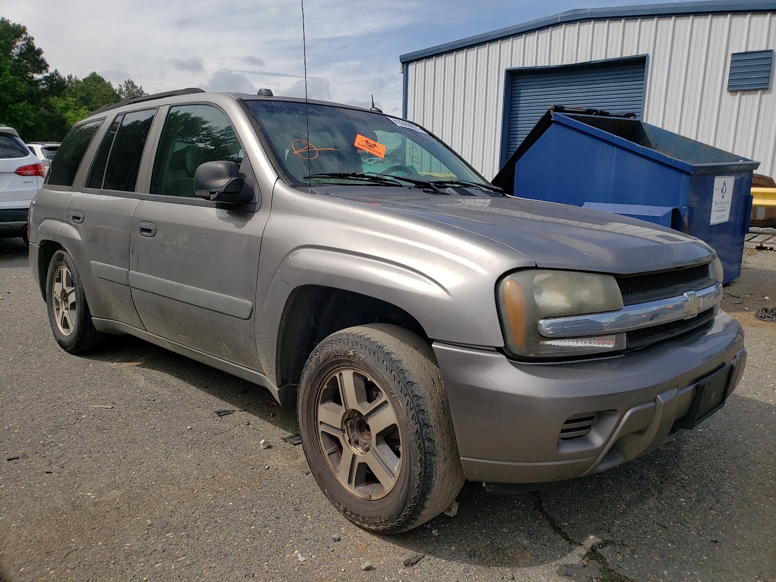 CHEVROLET TRAILBLAZE 2005 with VIN 1GNDS13SX52372785 - Photo from auction