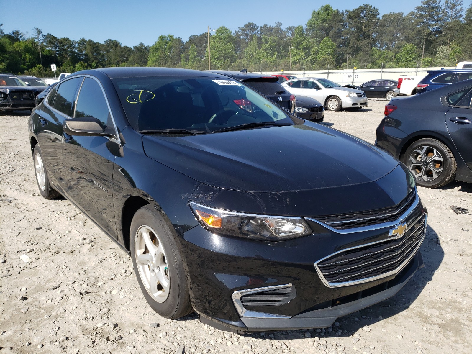 CHEVROLET MALIBU LS 2016 with VIN 1G1ZB5ST1GF356768 - Photo from auction