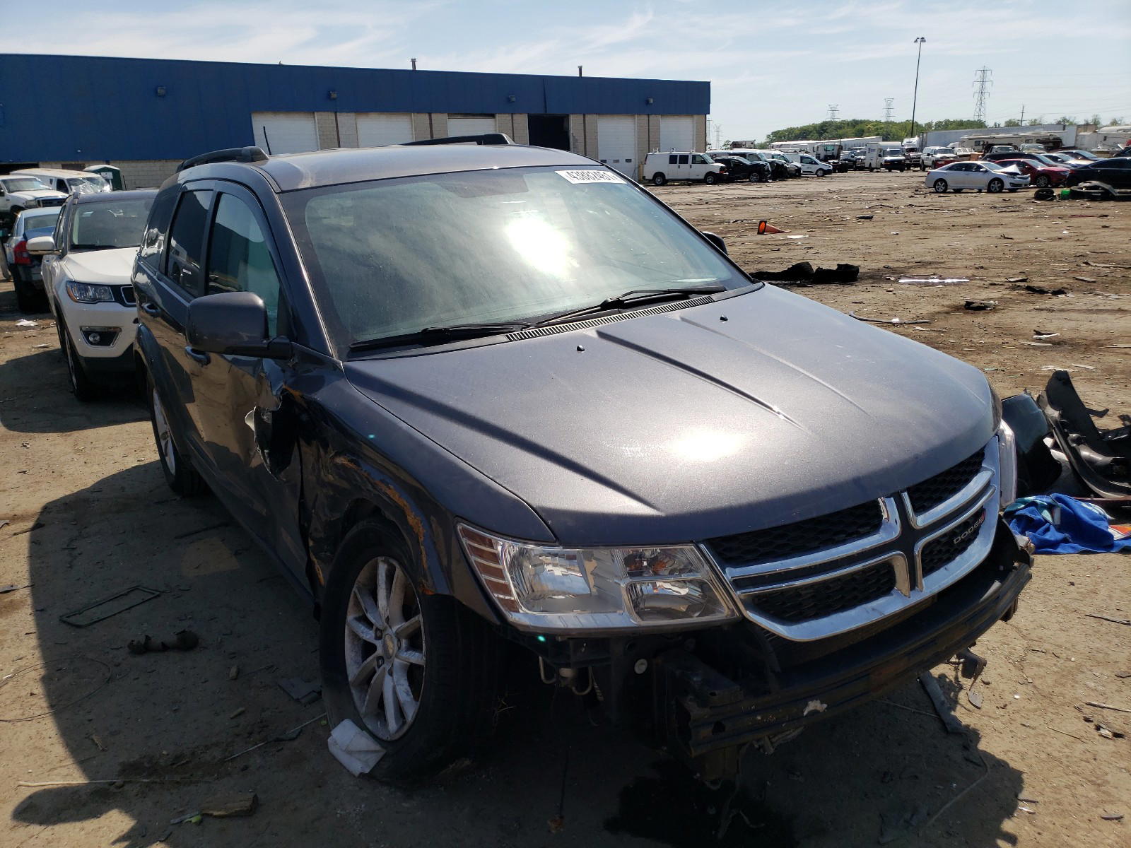 DODGE JOURNEY SX 2014 with VIN 3C4PDCBB2ET171927 - Photo from auction