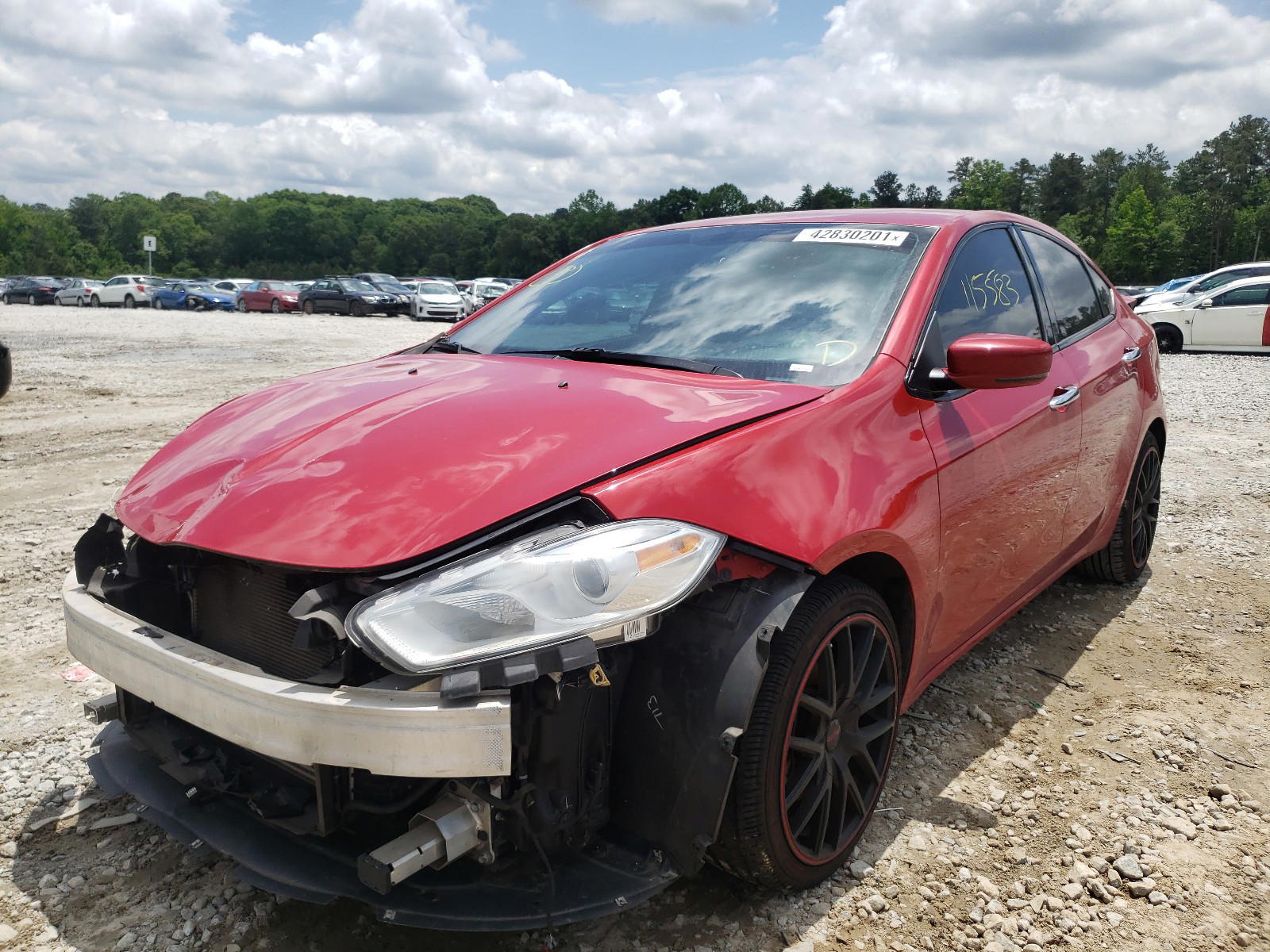 Photo 2 from auction – 2013 DODGE DART LIMIT with VIN 1C3CDFCH2DD326309