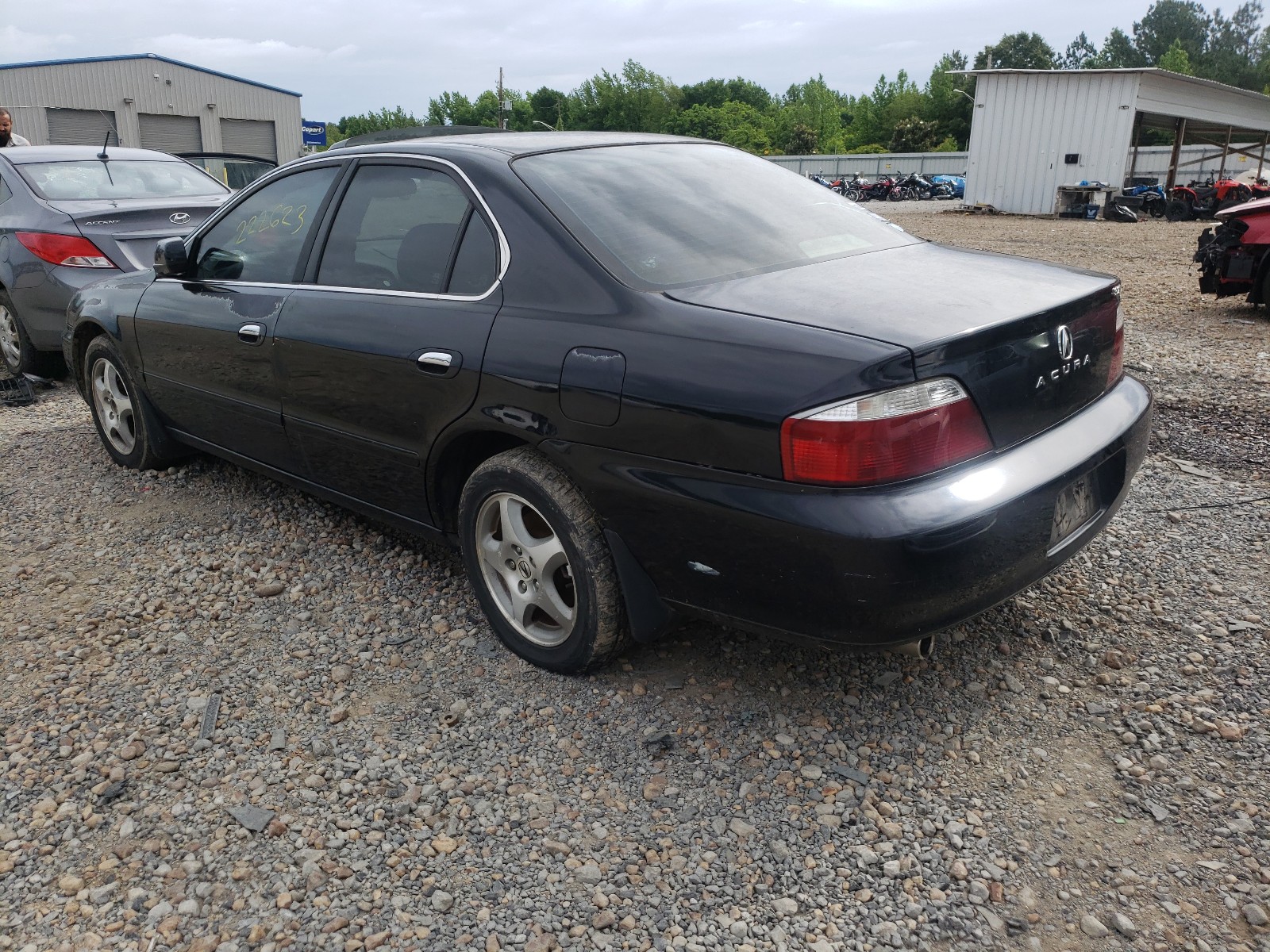 Photo 3 from auction – 2003 ACURA TL with VIN 19UUA56693A057935