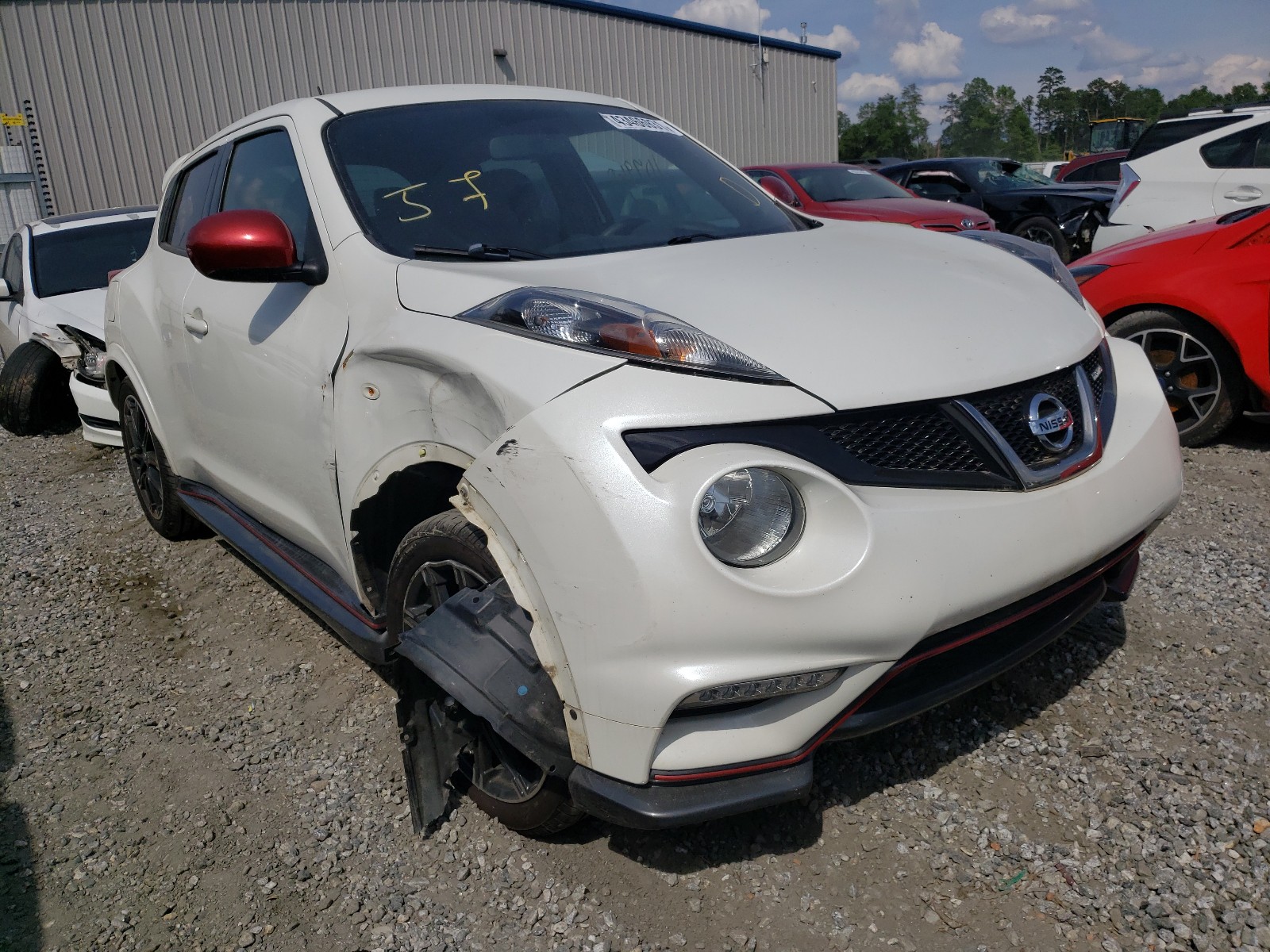 NISSAN JUKE S 2013 with VIN JN8AF5MV3DT231201 - Photo from auction