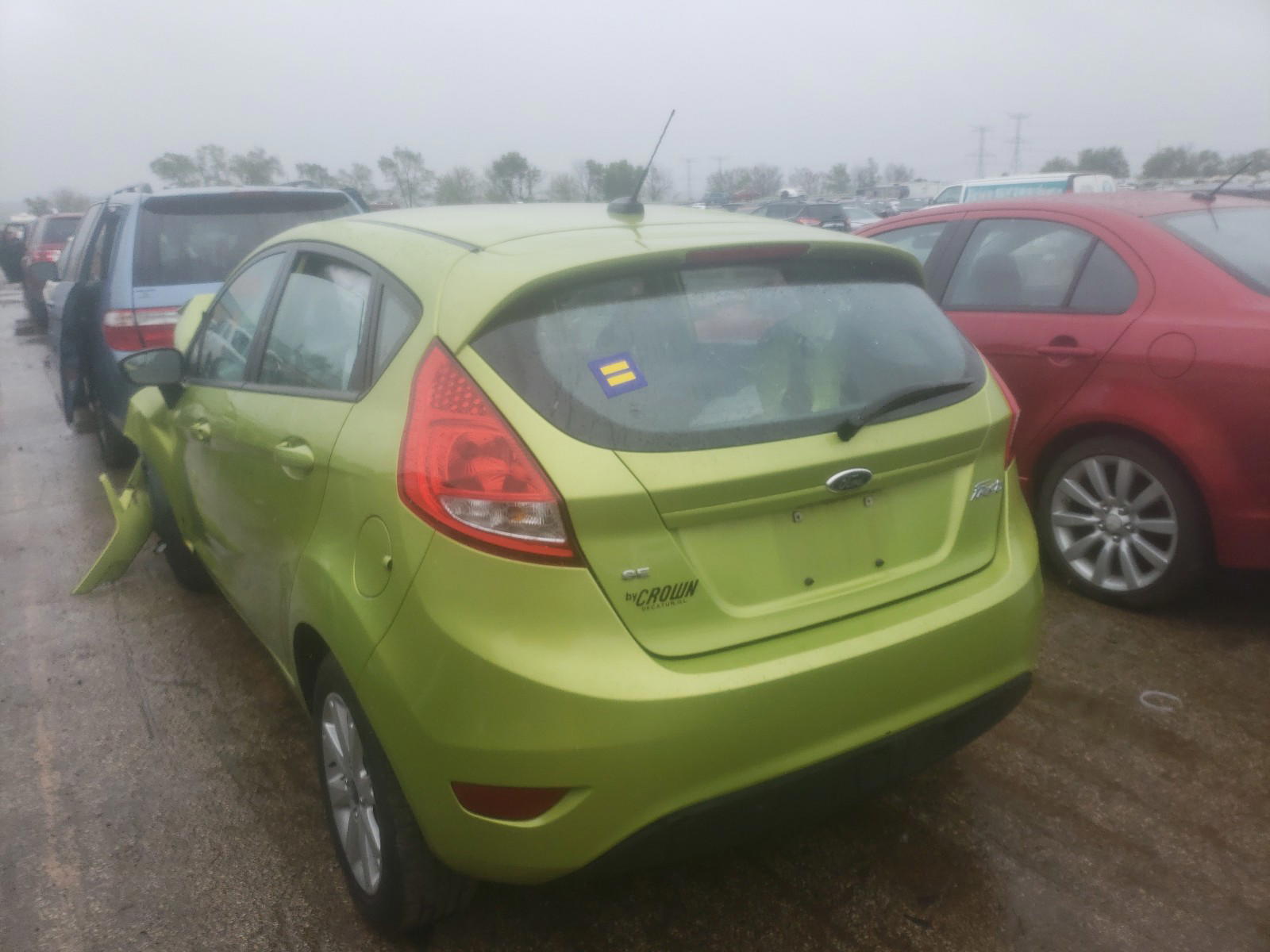 Photo 3 from auction – 2012 FORD FIESTA SE with VIN 3FADP4EJ8CM216286