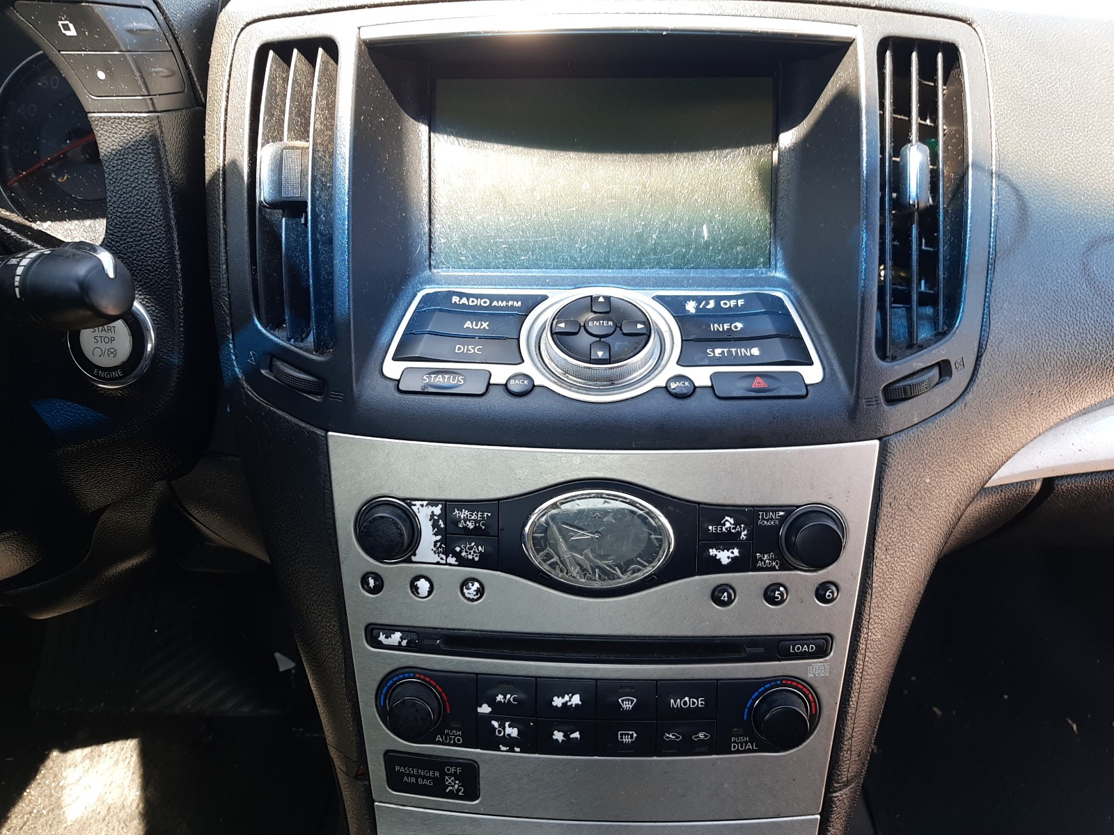 Photo 9 from auction – 2007 INFINITI G35 with VIN JNKBV61E77M707119