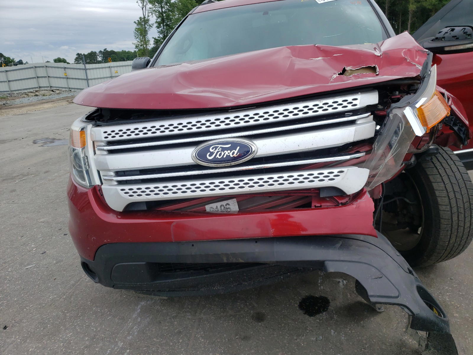 Photo 7 from auction – 2013 FORD EXPLORER X with VIN 1FM5K8D81DGA73627
