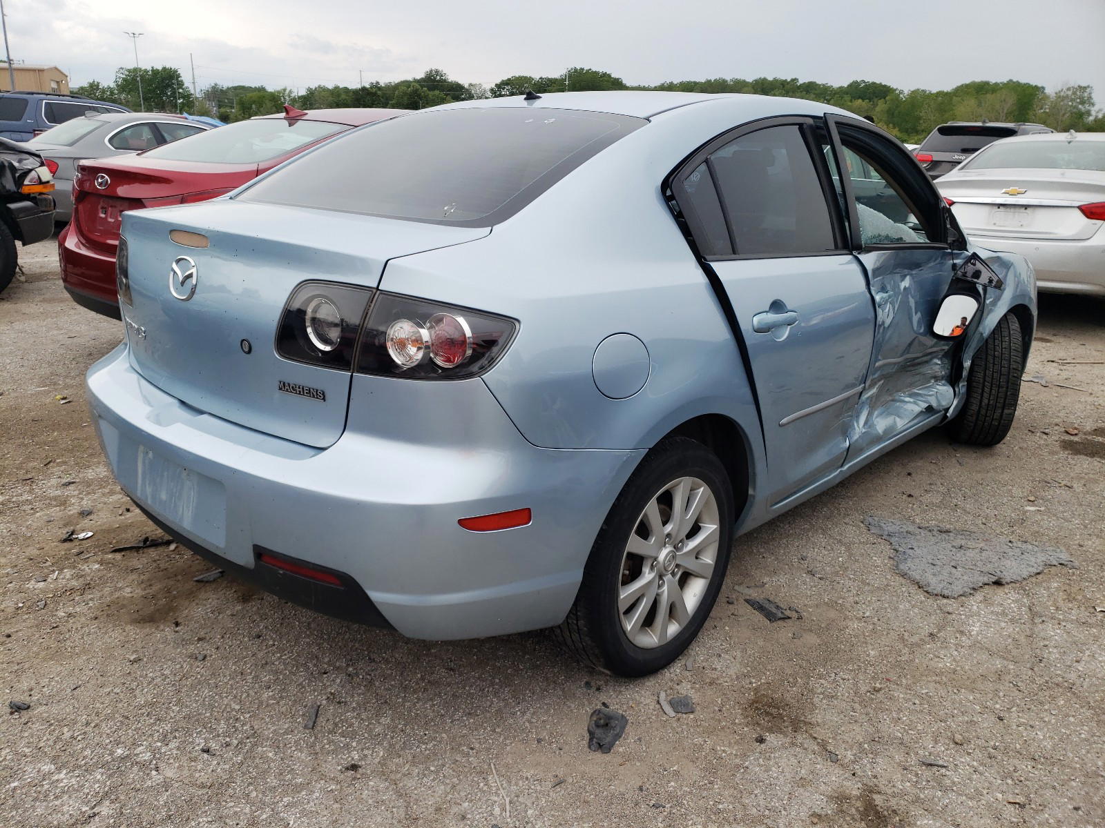 Photo 4 from auction – 2007 MAZDA 3 I with VIN JM1BK32F771604154