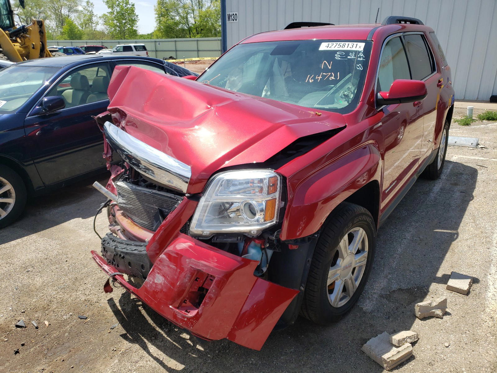 Photo 2 from auction – 2014 GMC TERRAIN SL with VIN 2GKFLSE35E6164721