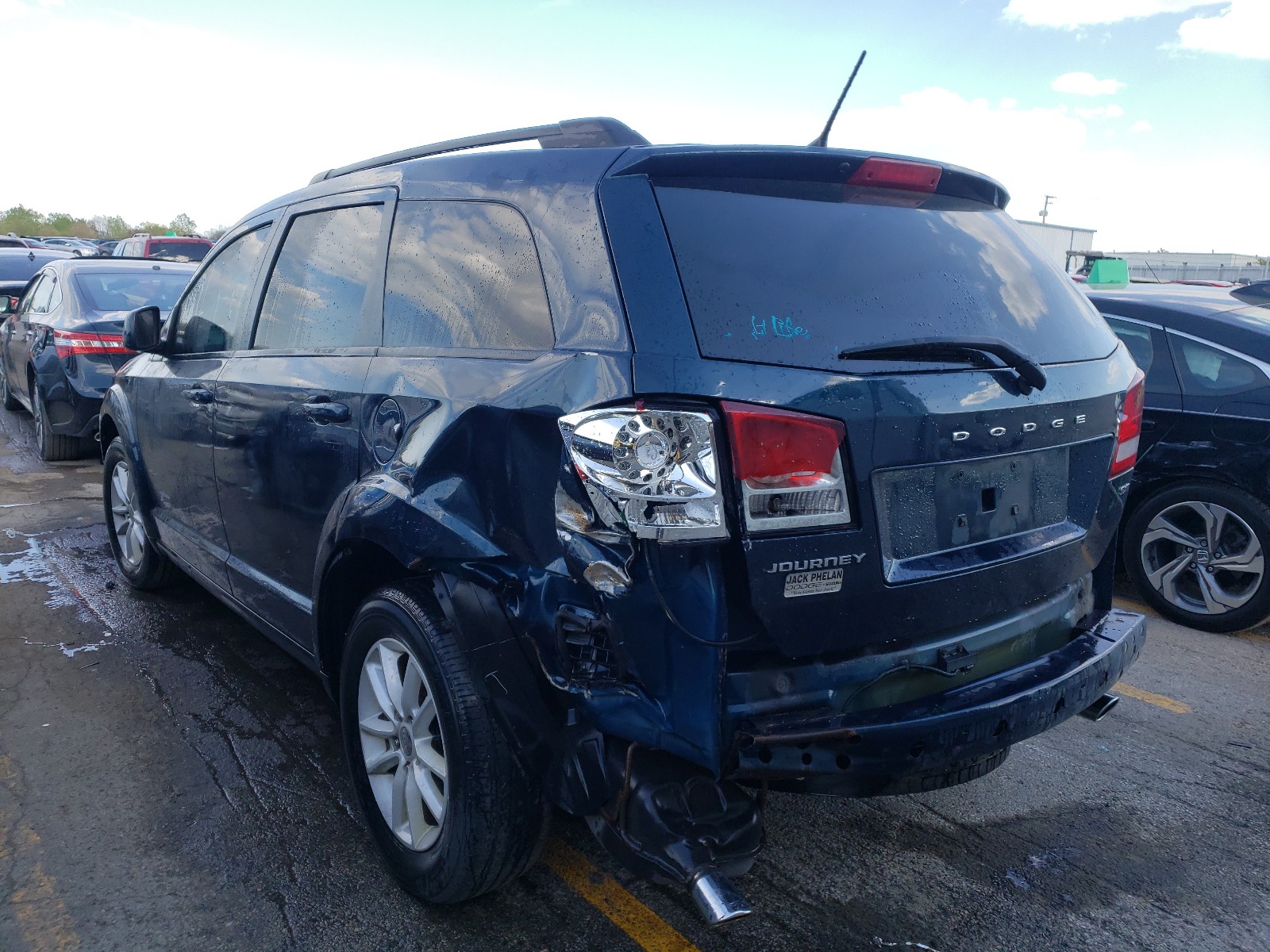 Photo 3 from auction – 2013 DODGE JOURNEY SX with VIN 3C4PDCBG9DT564799
