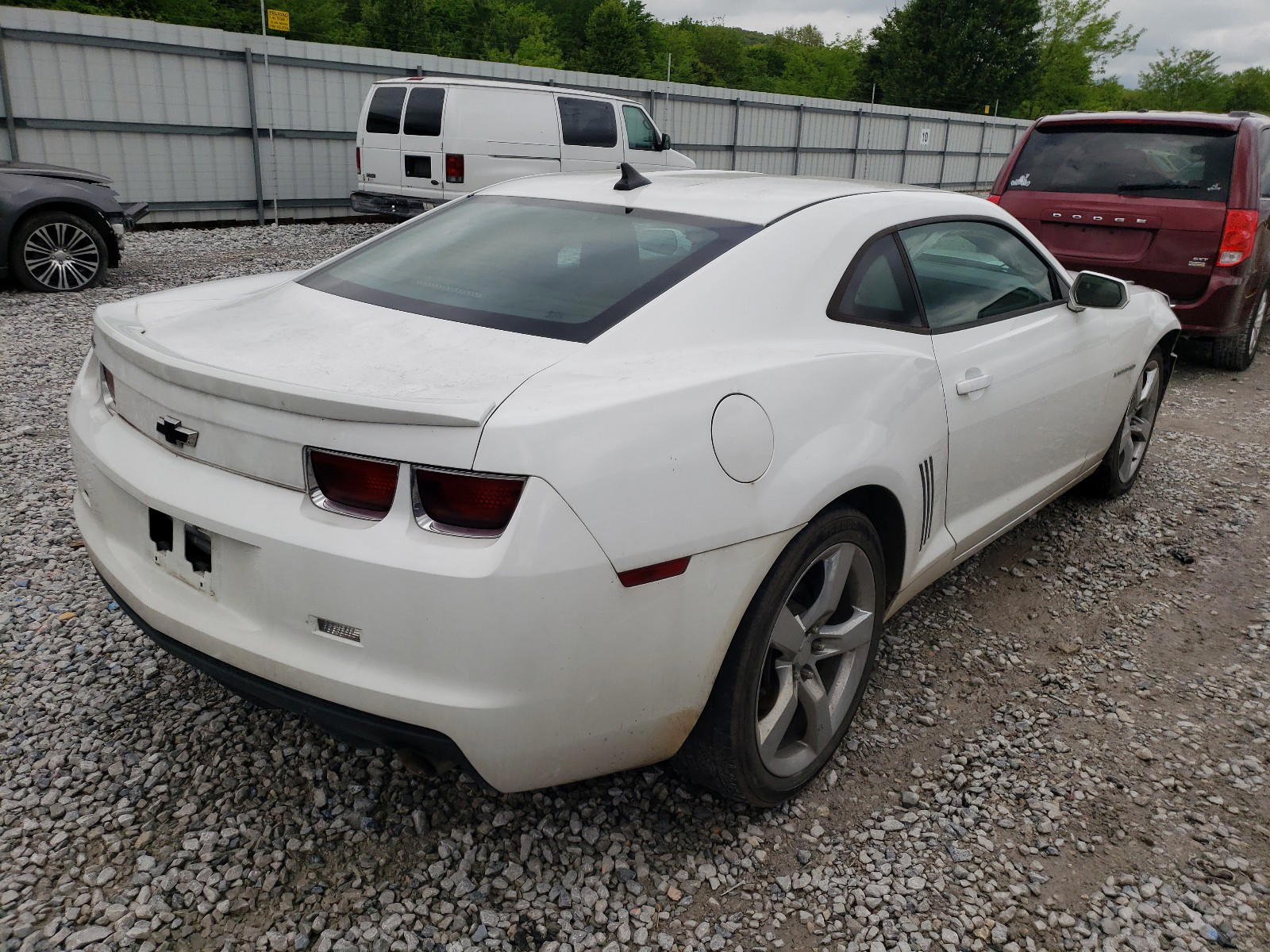 Photo 4 from auction – 2012 CHEVROLET CAMARO LS with VIN 2G1FA1E38C9148500