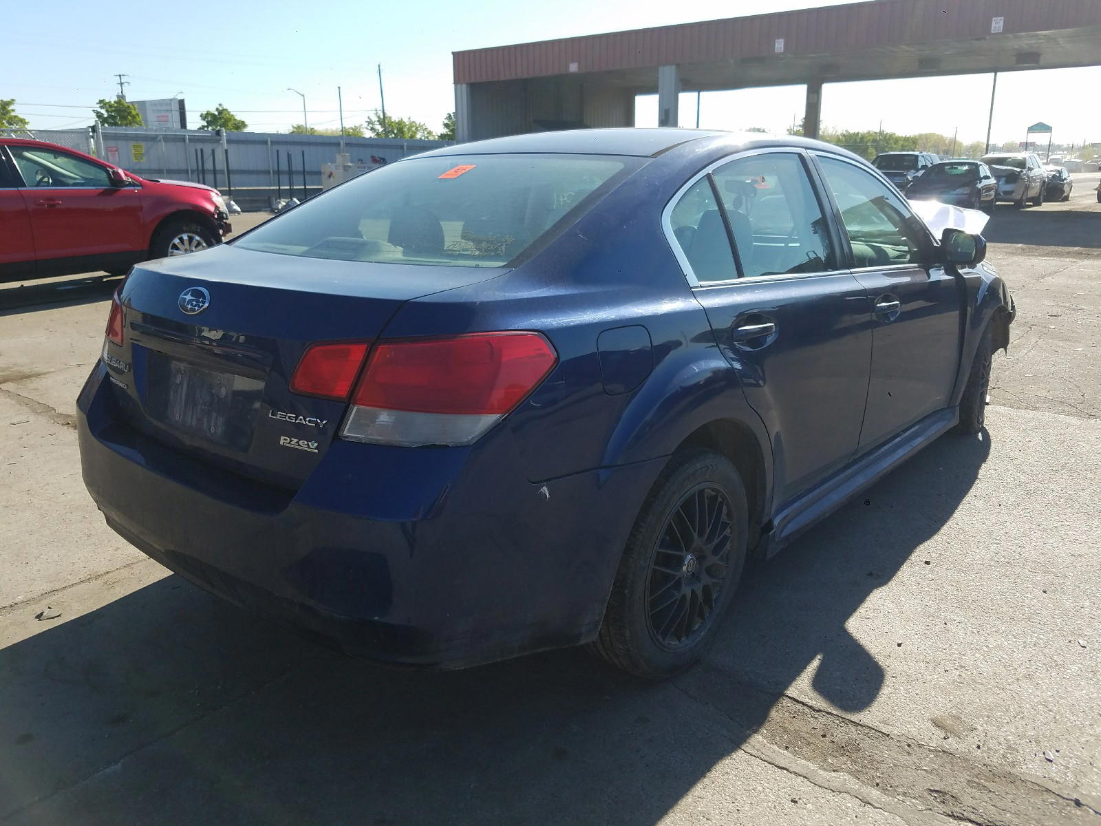 Photo 4 from auction – 2010 SUBARU LEGACY 2.5 with VIN 4S3BMBL61A3224337