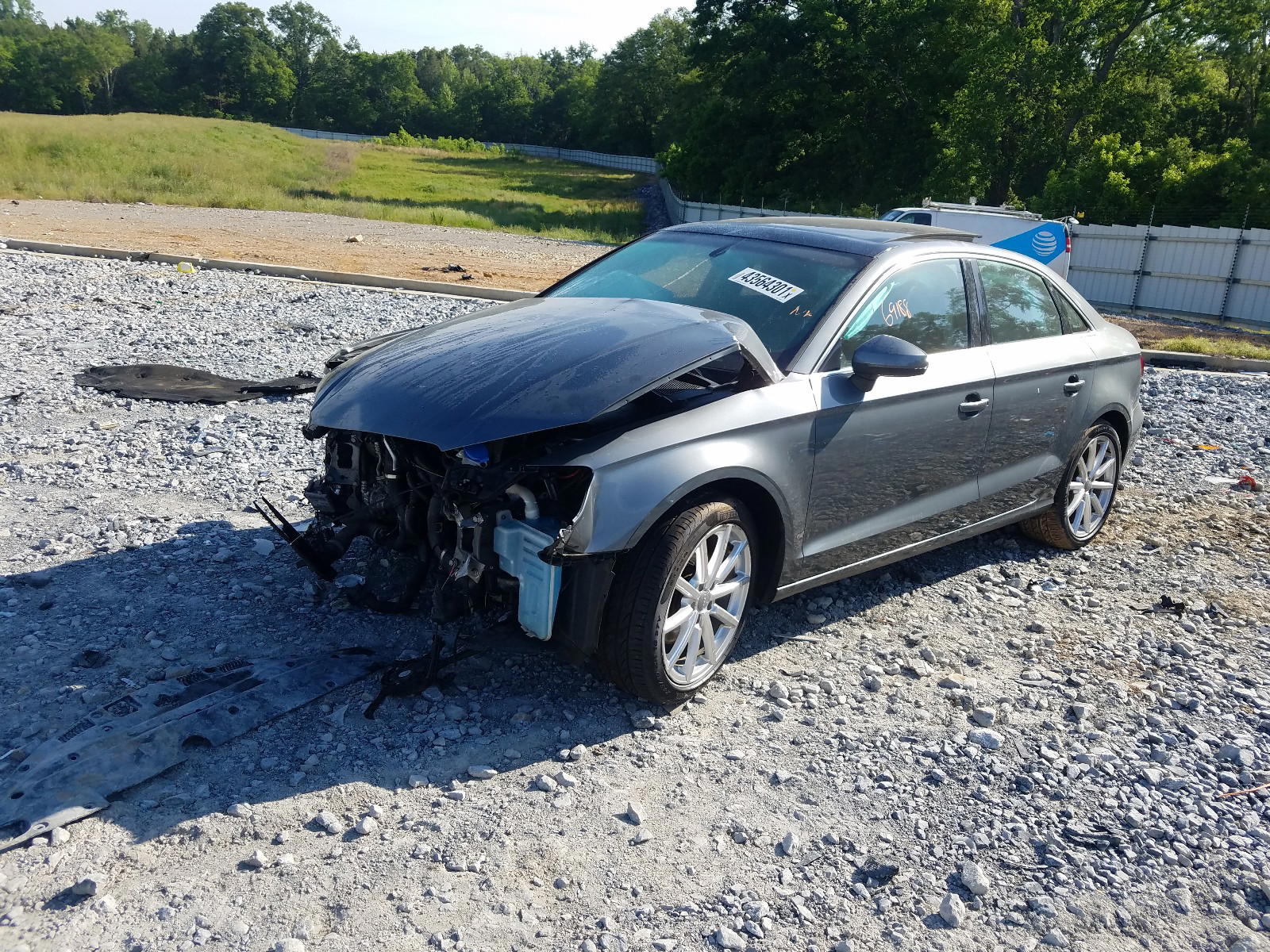 Photo 2 from auction – 2015 AUDI A3 PREMIUM with VIN WAUBFGFFXF1003709