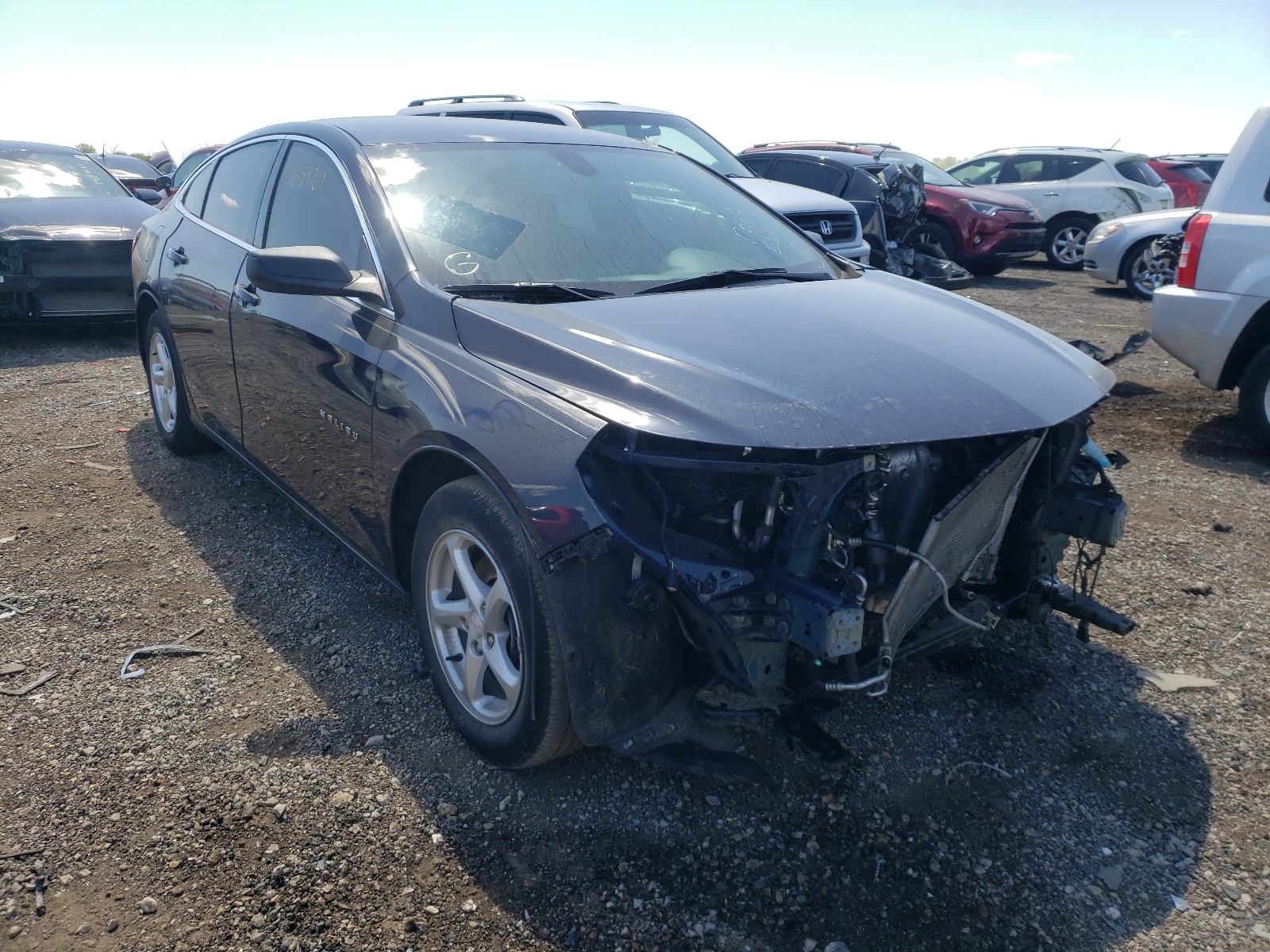 Photo 1 from auction – 2018 CHEVROLET MALIBU LS with VIN 1G1ZB5ST8JF201447
