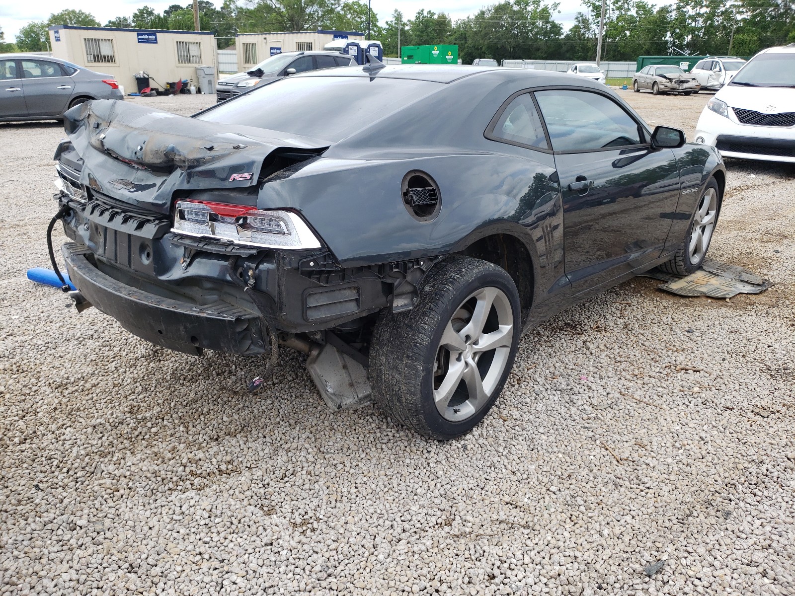 Photo 4 from auction – 2014 CHEVROLET CAMARO LT with VIN 2G1FB1E38E9128148