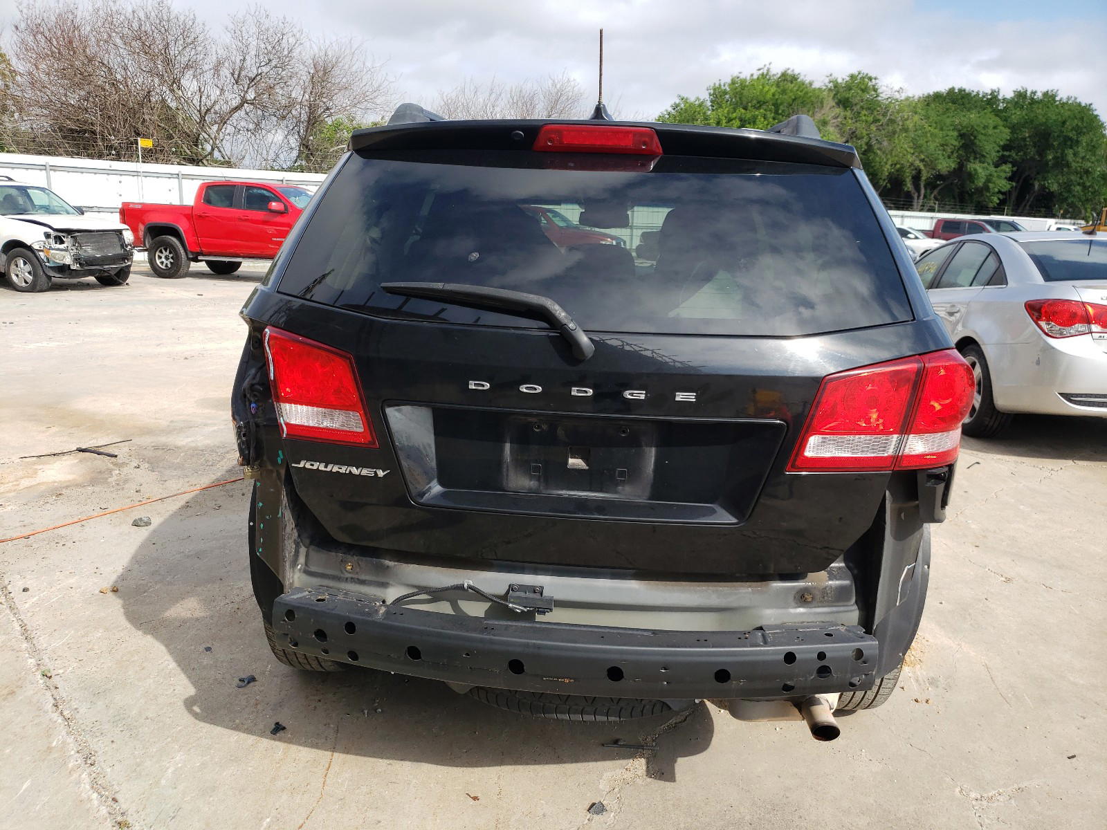 Photo 9 from auction – 2014 DODGE JOURNEY SE with VIN 3C4PDCAB1ET154828