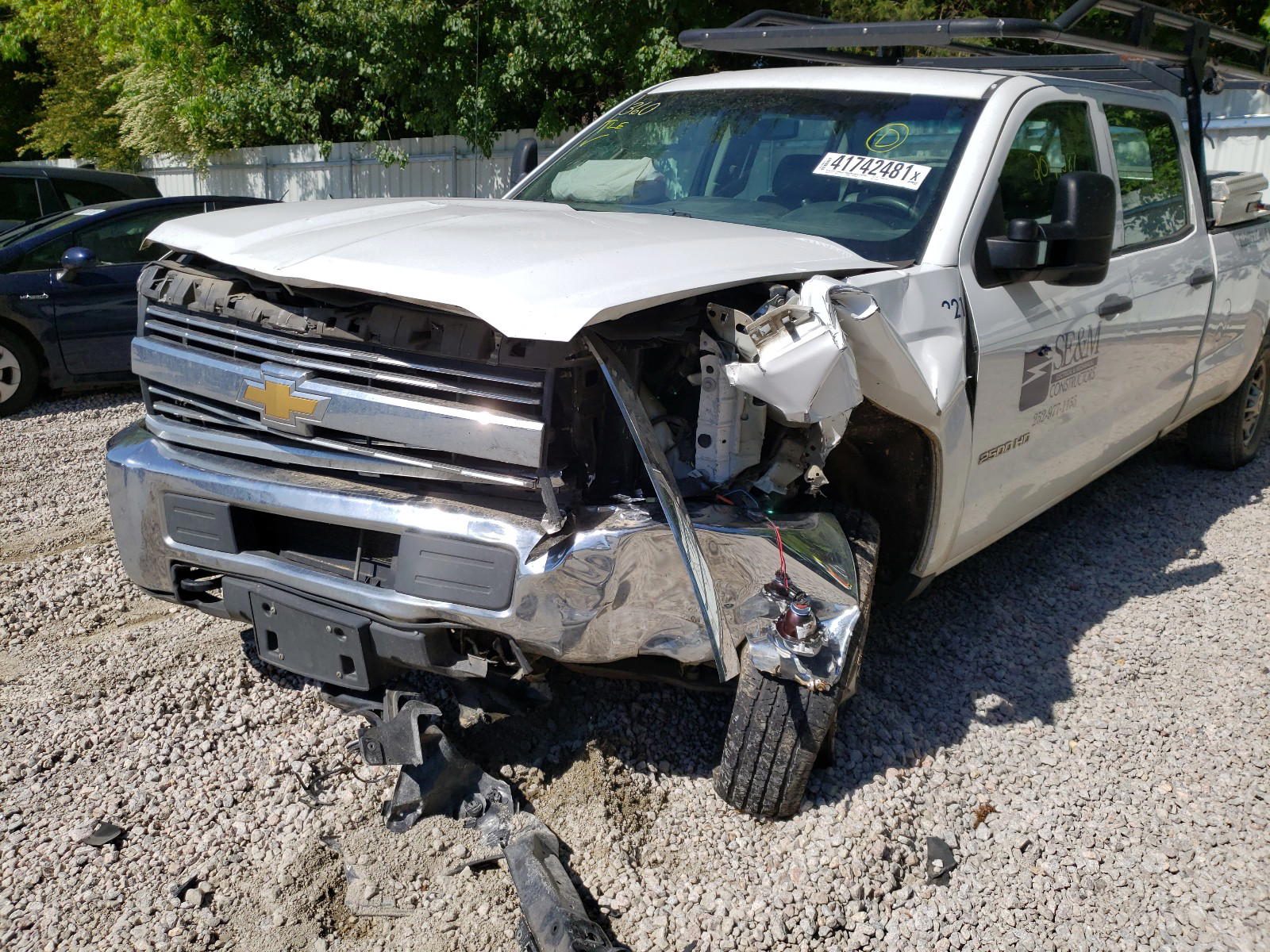 Photo 9 from auction – 2015 CHEVROLET SILVERADO with VIN 1GC1CUEG4FF537002