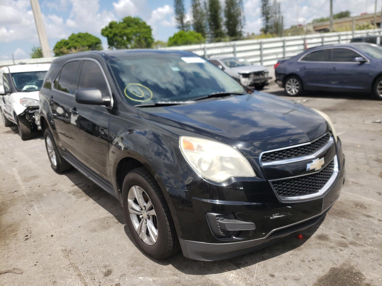 CHEVROLET EQUINOX 2011 with VIN 2GNALBEC9B1291414 - Photo from auction