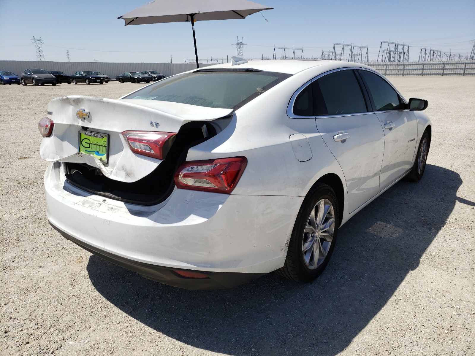 Photo 14 from auction – 2020 CHEVROLET MALIBU LT with VIN 1G1ZD5ST3LF031866