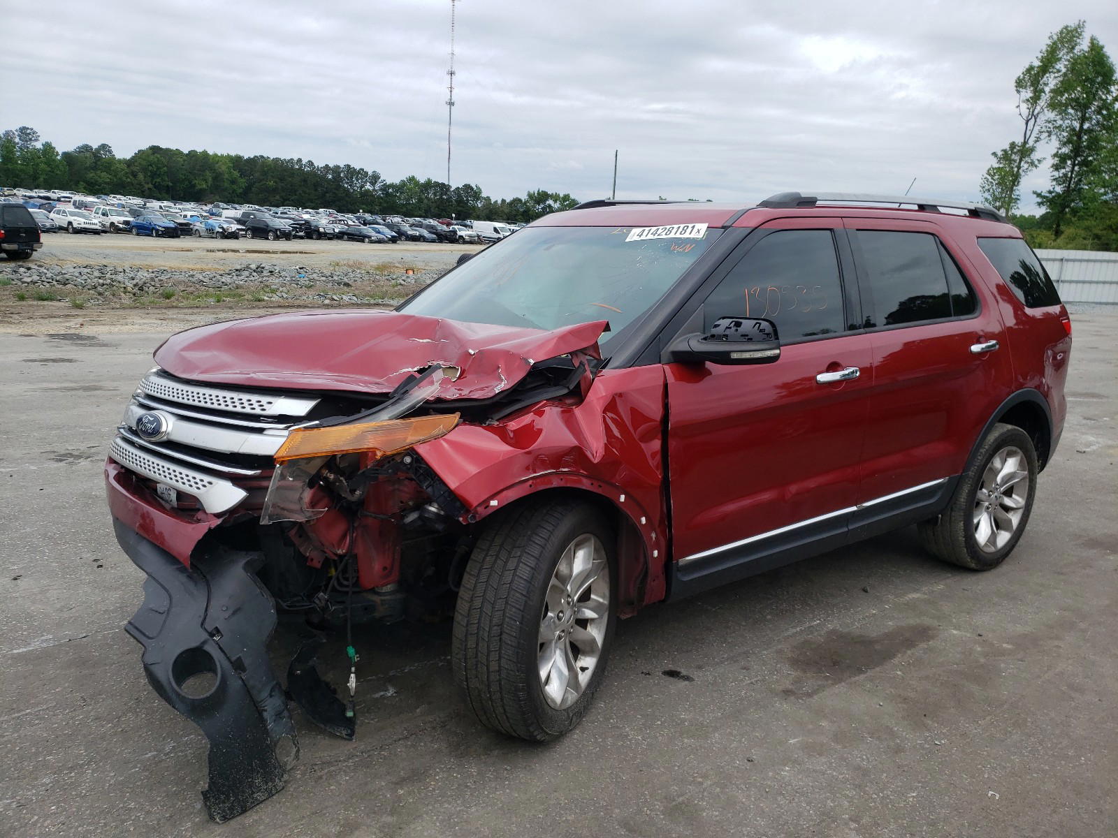 Photo 2 from auction – 2013 FORD EXPLORER X with VIN 1FM5K8D81DGA73627