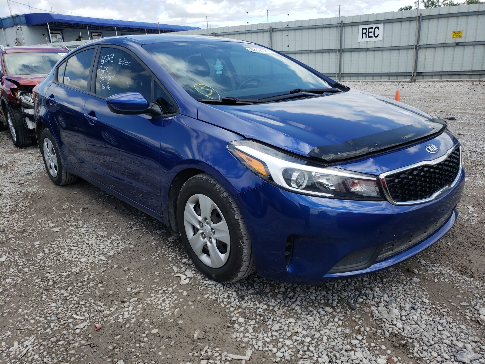 KIA FORTE LX 2017 with VIN 3KPFK4A77HE114281 - Photo from auction