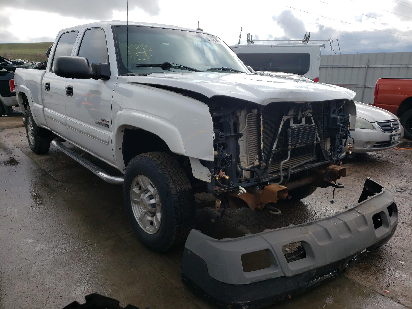 CHEVROLET SILVERADO 2004 with VIN 1GCHK23194F152780 - Photo from auction