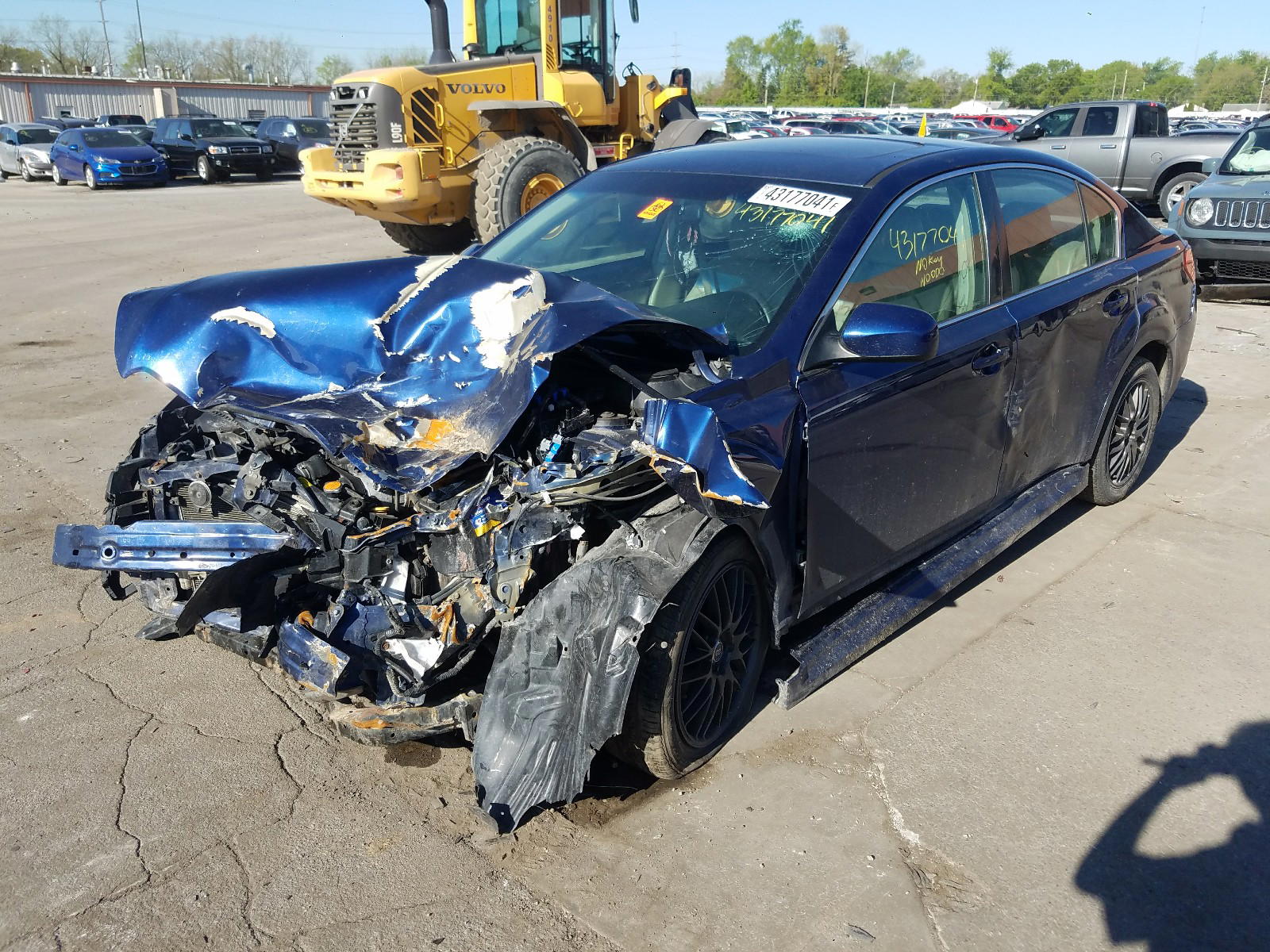 Photo 2 from auction – 2010 SUBARU LEGACY 2.5 with VIN 4S3BMBL61A3224337