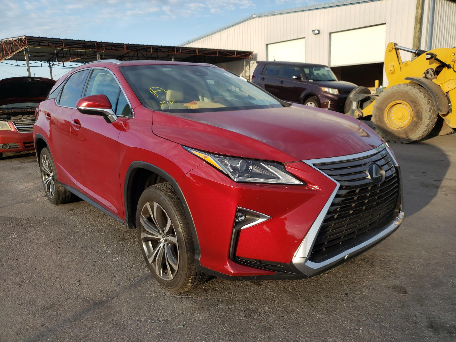 LEXUS RX 350 BAS 2019 with VIN 2T2ZZMCA3KC136412 - Photo from auction