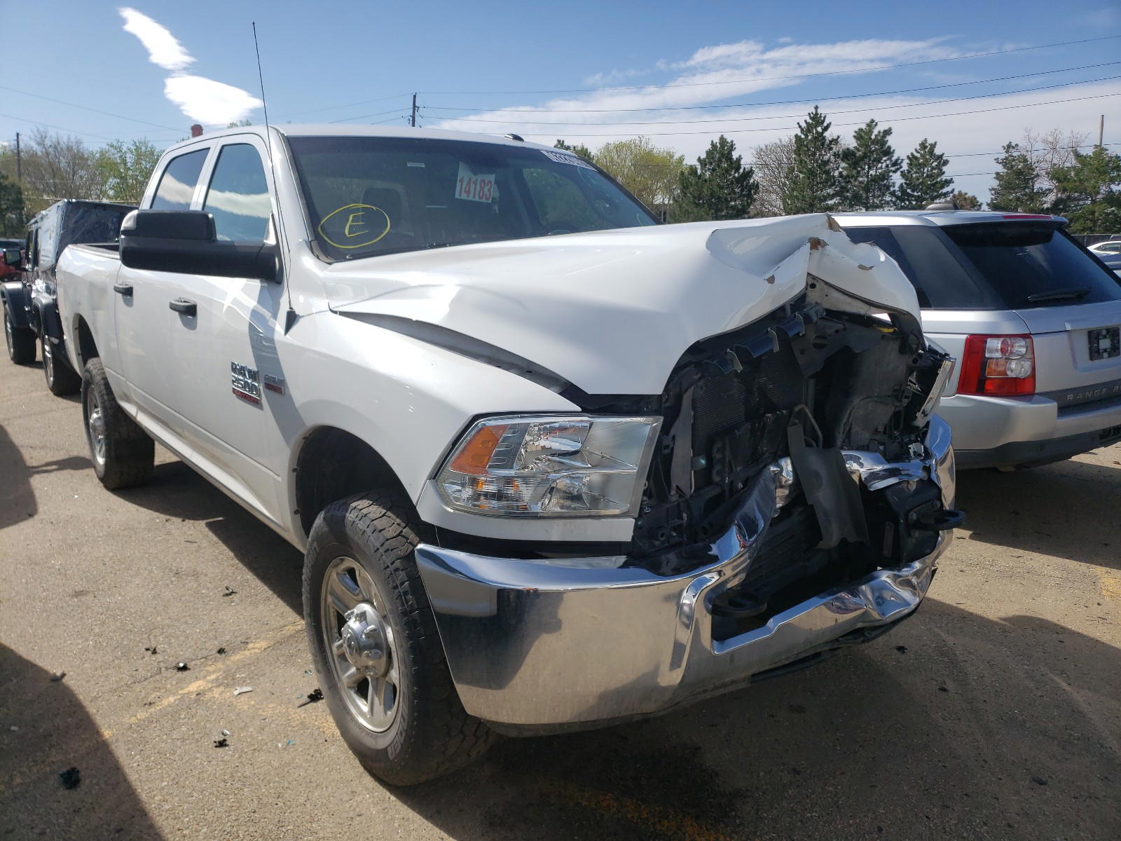 RAM 2500 ST 2018 with VIN 3C6UR5CJ7JG256245 - Photo from auction