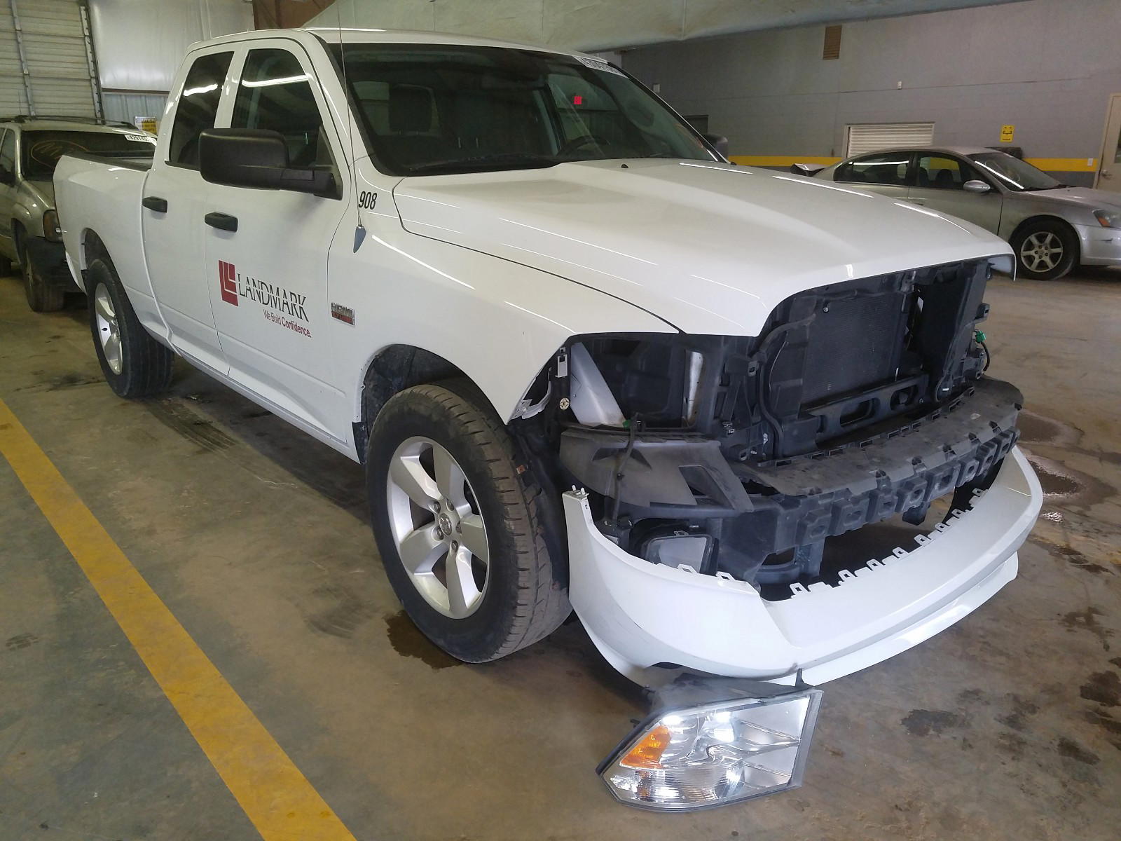 RAM 1500 ST 2014 with VIN 1C6RR6FT6ES101614 - Photo from auction