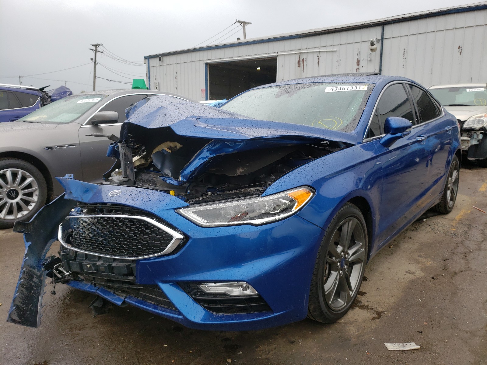 Photo 2 from auction – 2017 FORD FUSION SPO with VIN 3FA6P0VP6HR170750