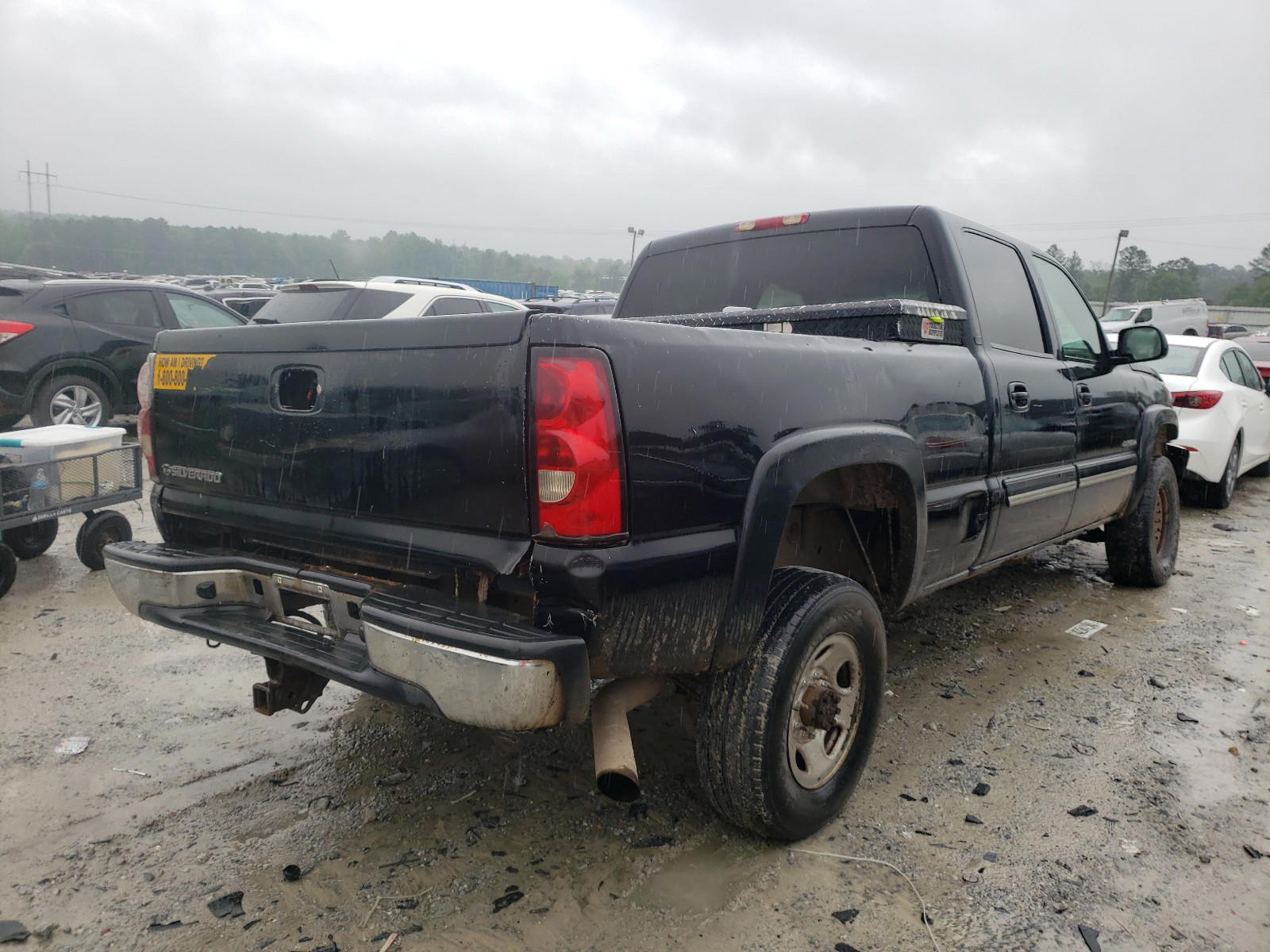 Photo 4 from auction – 2007 CHEVROLET SILVERADO with VIN 1GCHC23UX7F199862