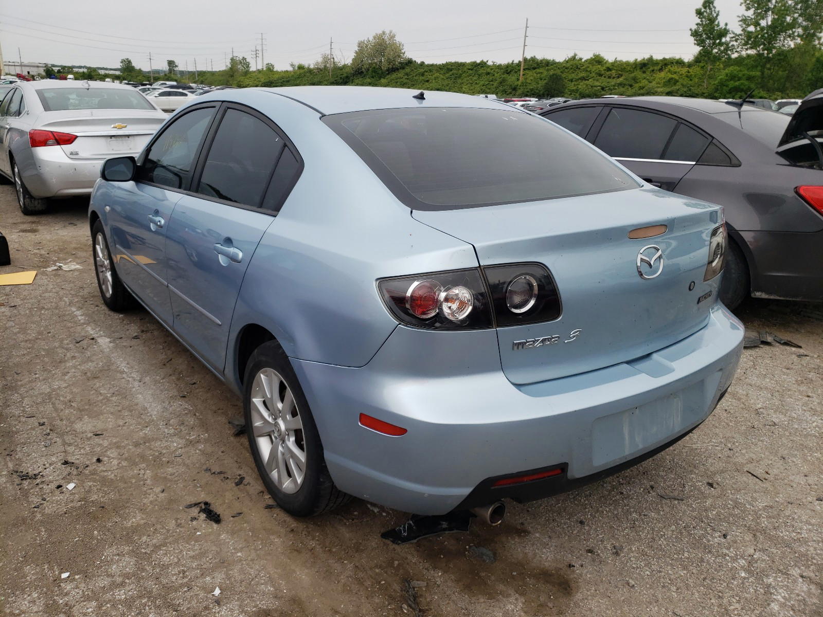 Photo 3 from auction – 2007 MAZDA 3 I with VIN JM1BK32F771604154