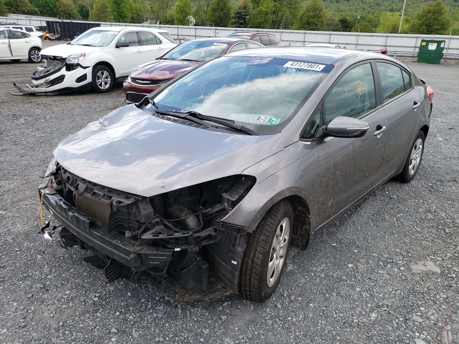 Photo 2 from auction – 2016 KIA FORTE LX with VIN KNAFX4A64G5537609