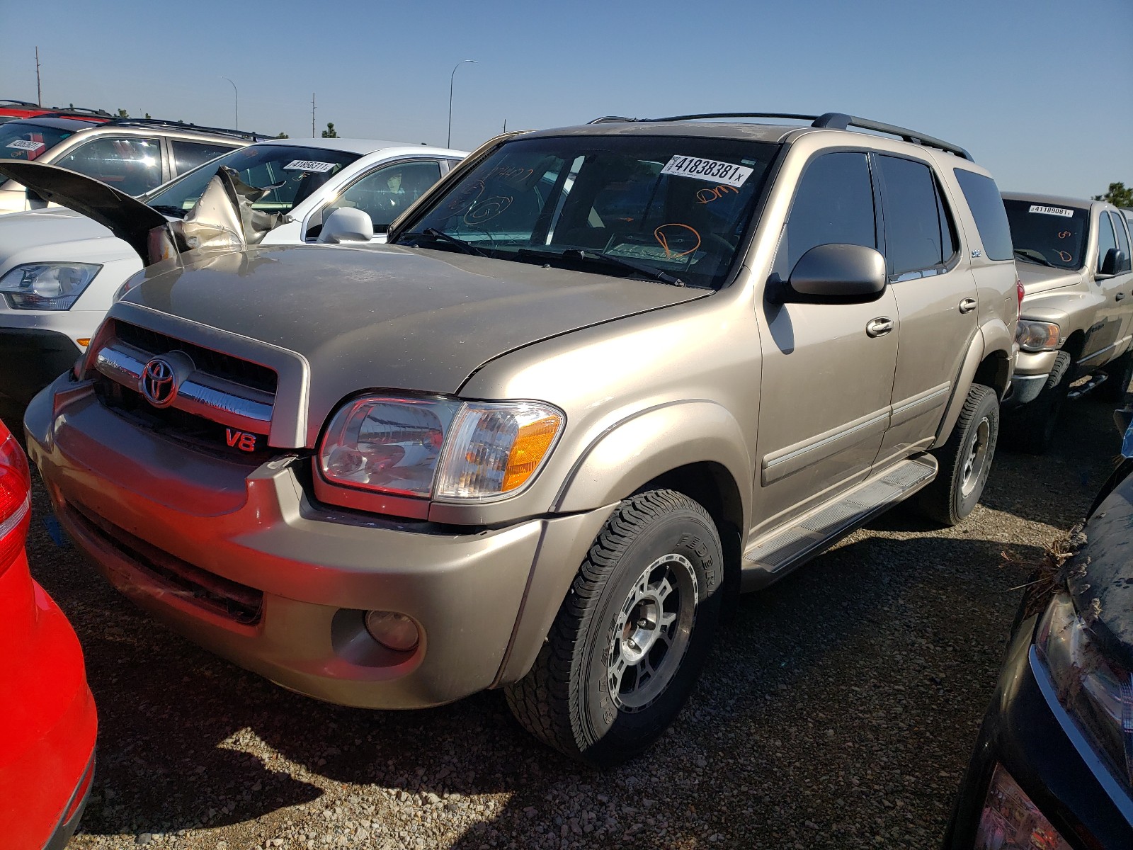 Photo 2 from auction – 2006 TOYOTA SEQUOIA SR with VIN 5TDZT34A36S274477