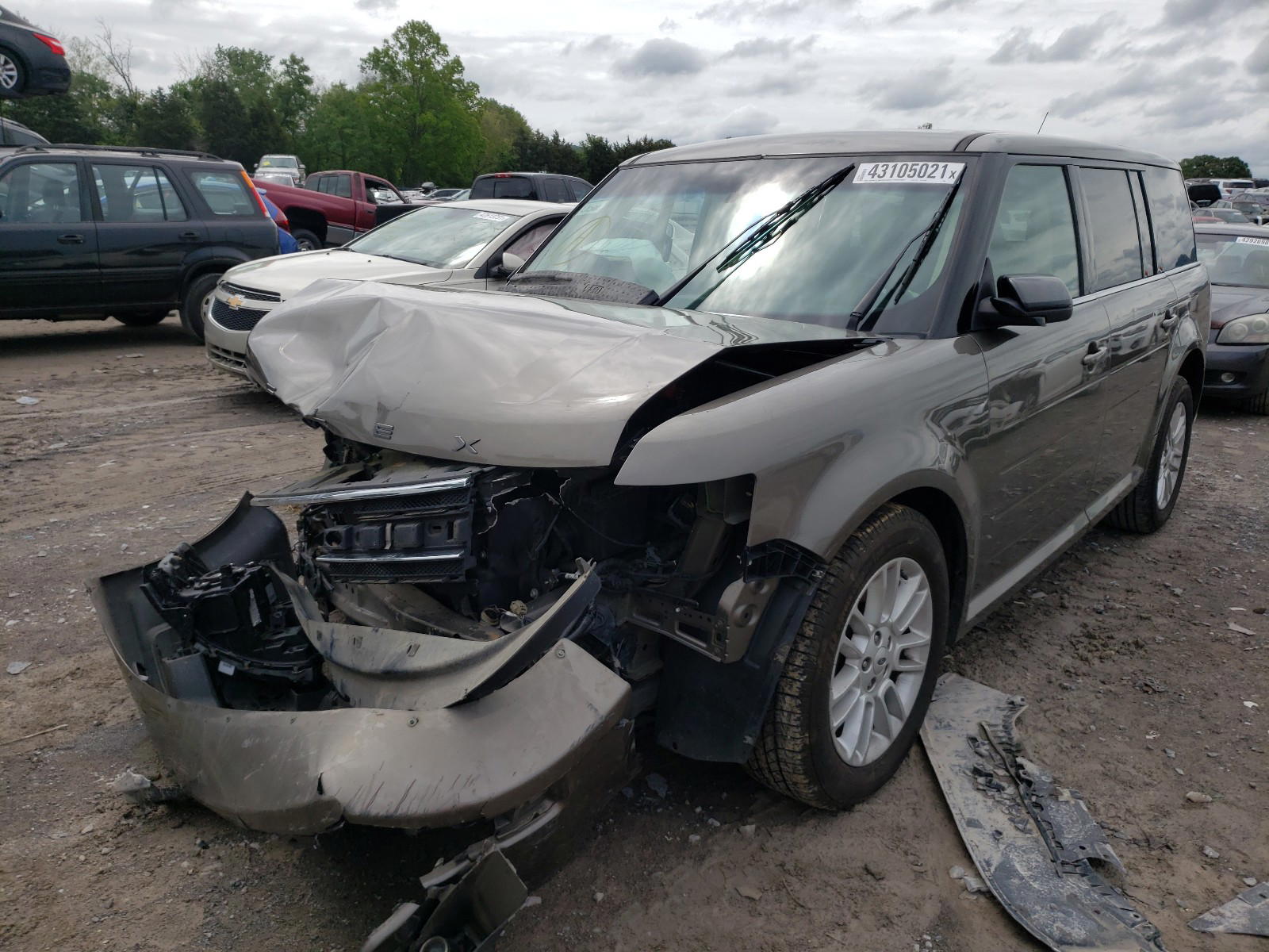 Photo 2 from auction – 2013 FORD FLEX with VIN 2FMGK5C86DBD32421