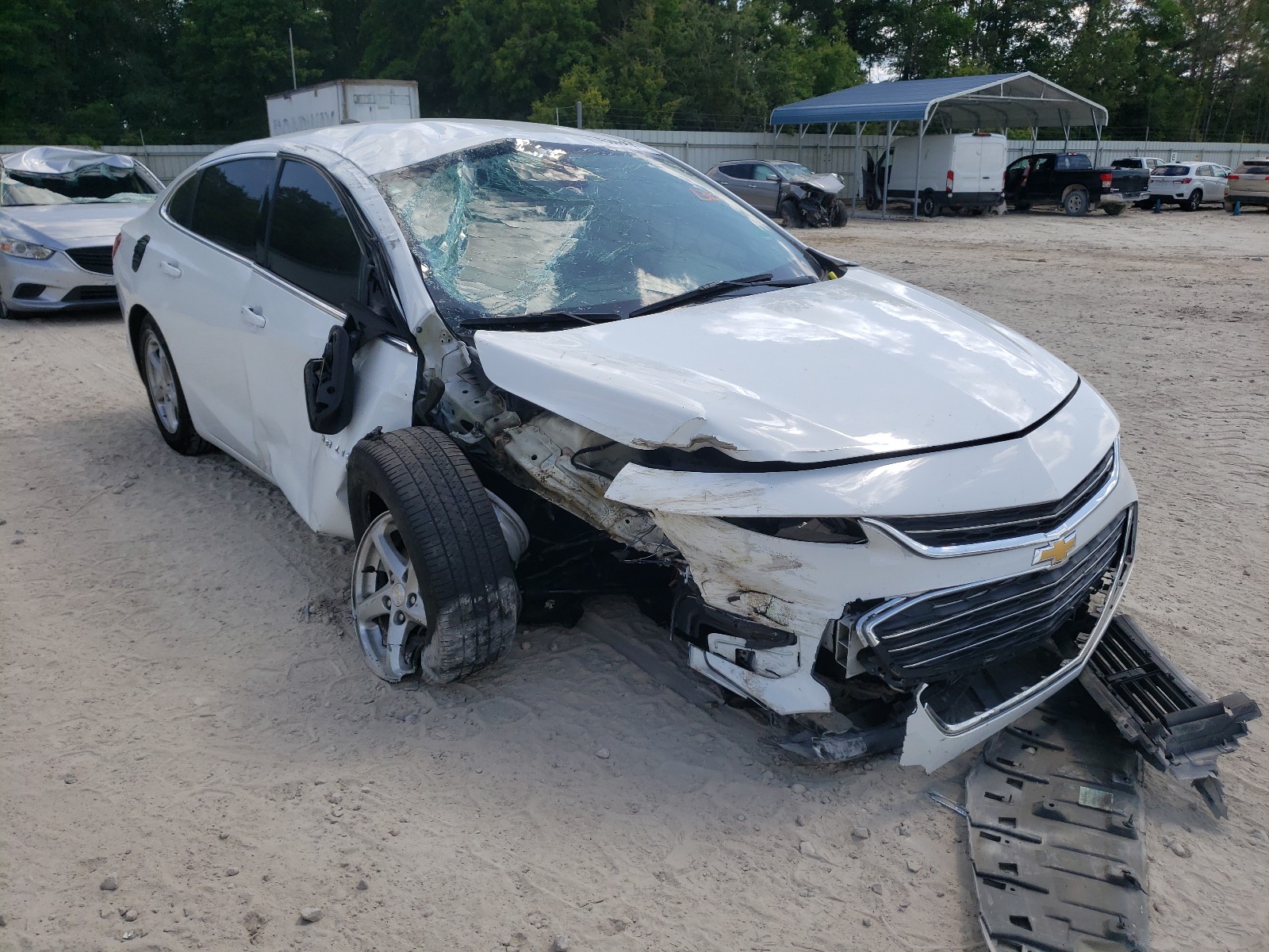 Photo 1 from auction – 2016 CHEVROLET MALIBU LS with VIN 1G1ZB5ST7GF307106