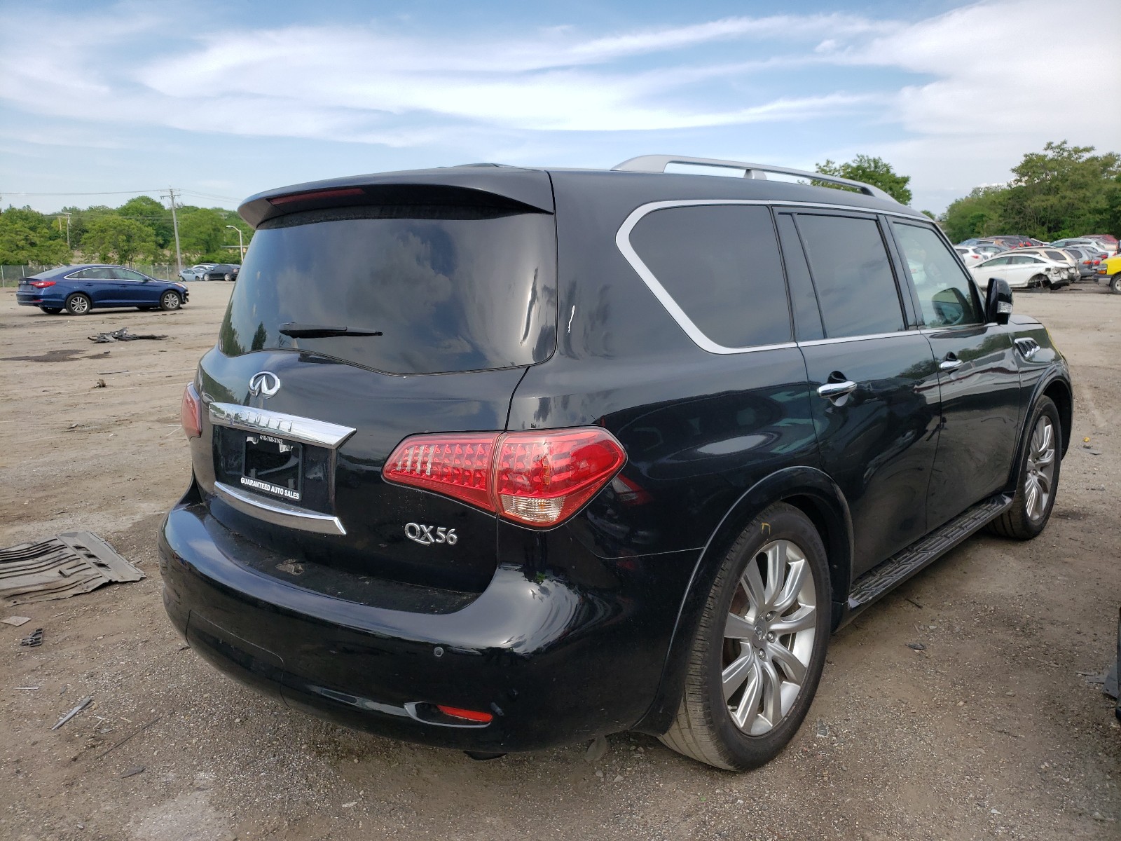 Photo 4 from auction – 2011 INFINITI QX56 with VIN JN8AZ2NEXB9004263