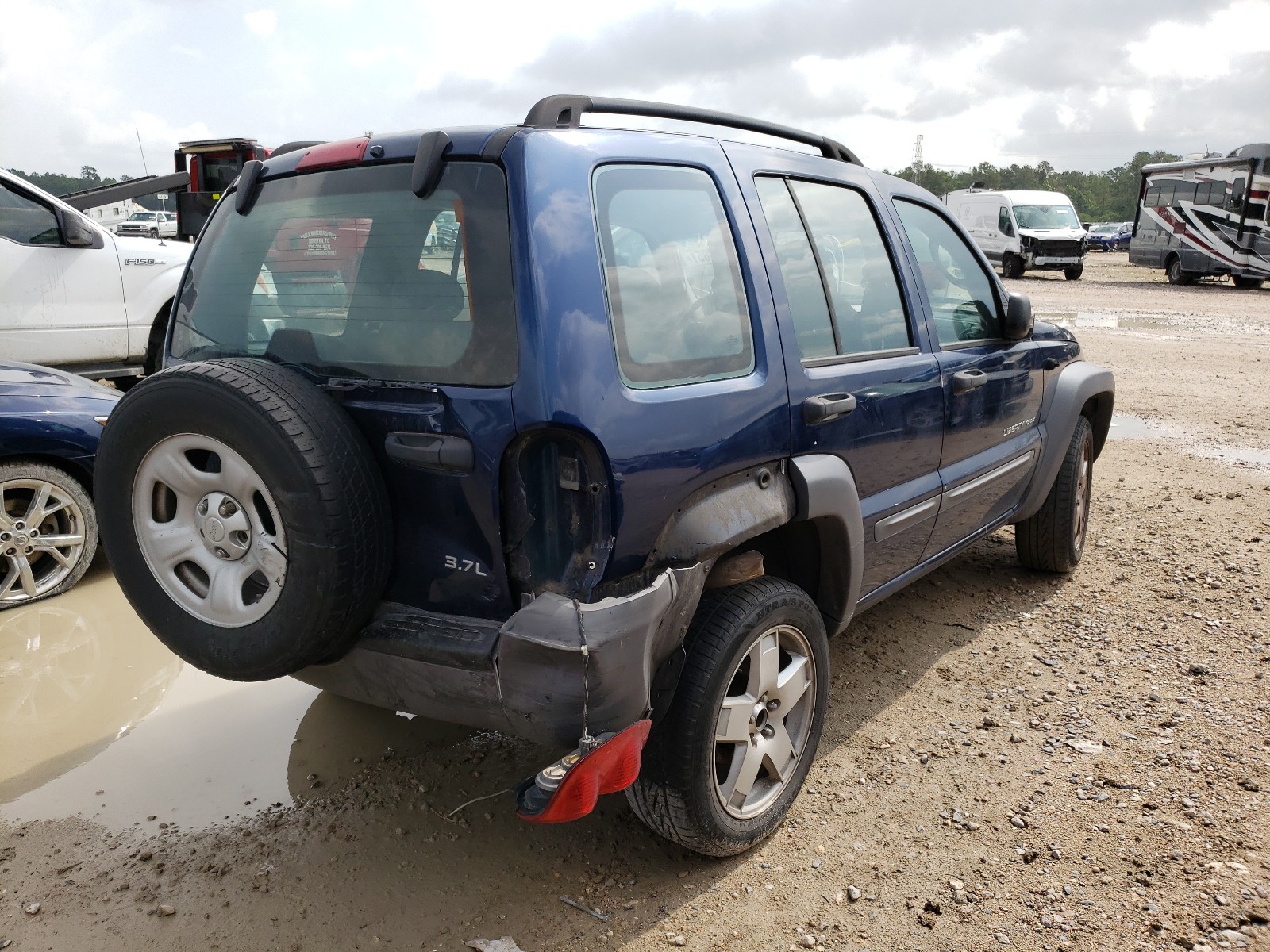 Photo 4 from auction – 2003 JEEP LIBERTY SP with VIN 1J4GK48K73W719666