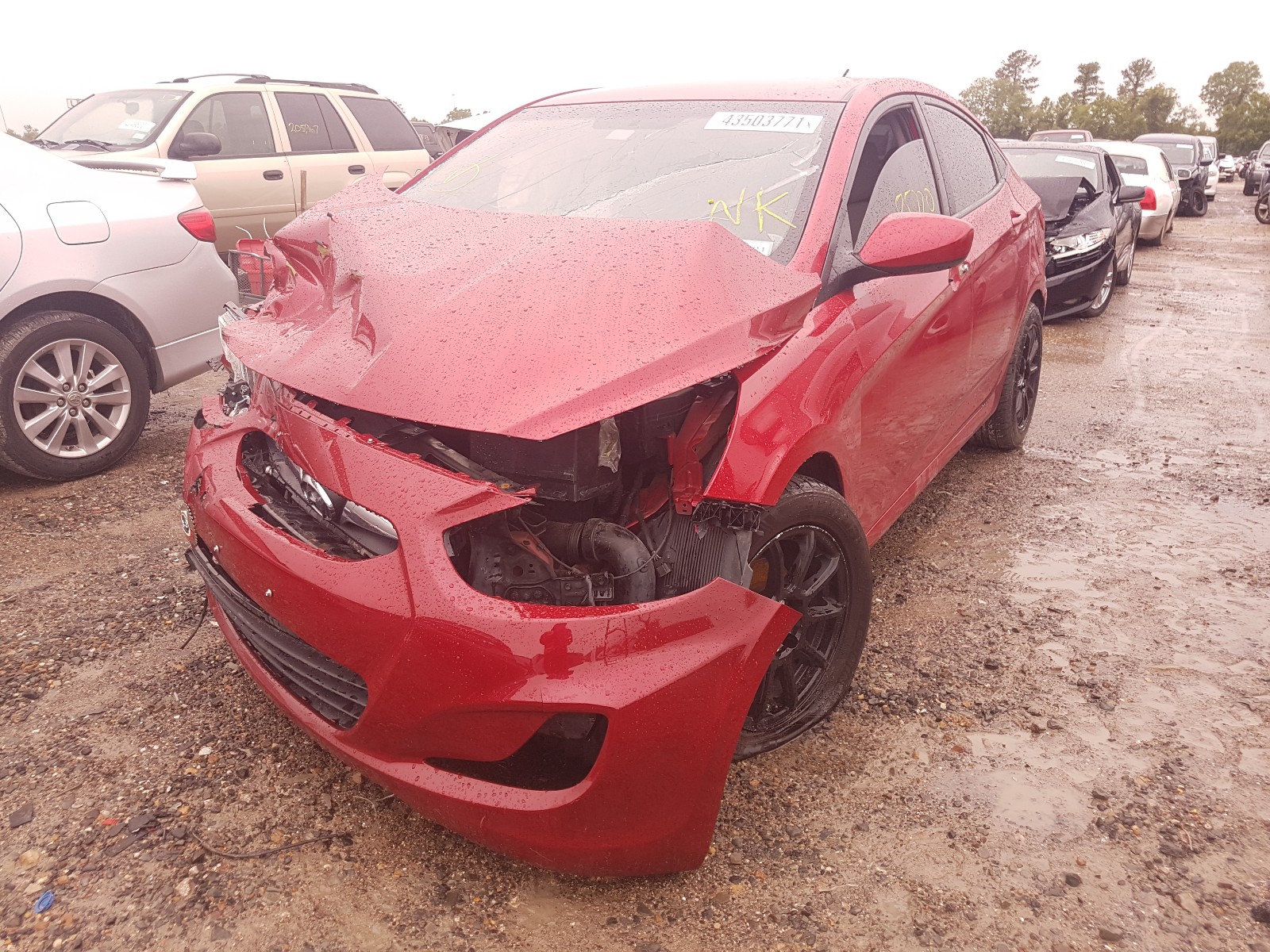 Photo 2 from auction – 2013 HYUNDAI ACCENT GLS with VIN KMHCT4AE0DU387875