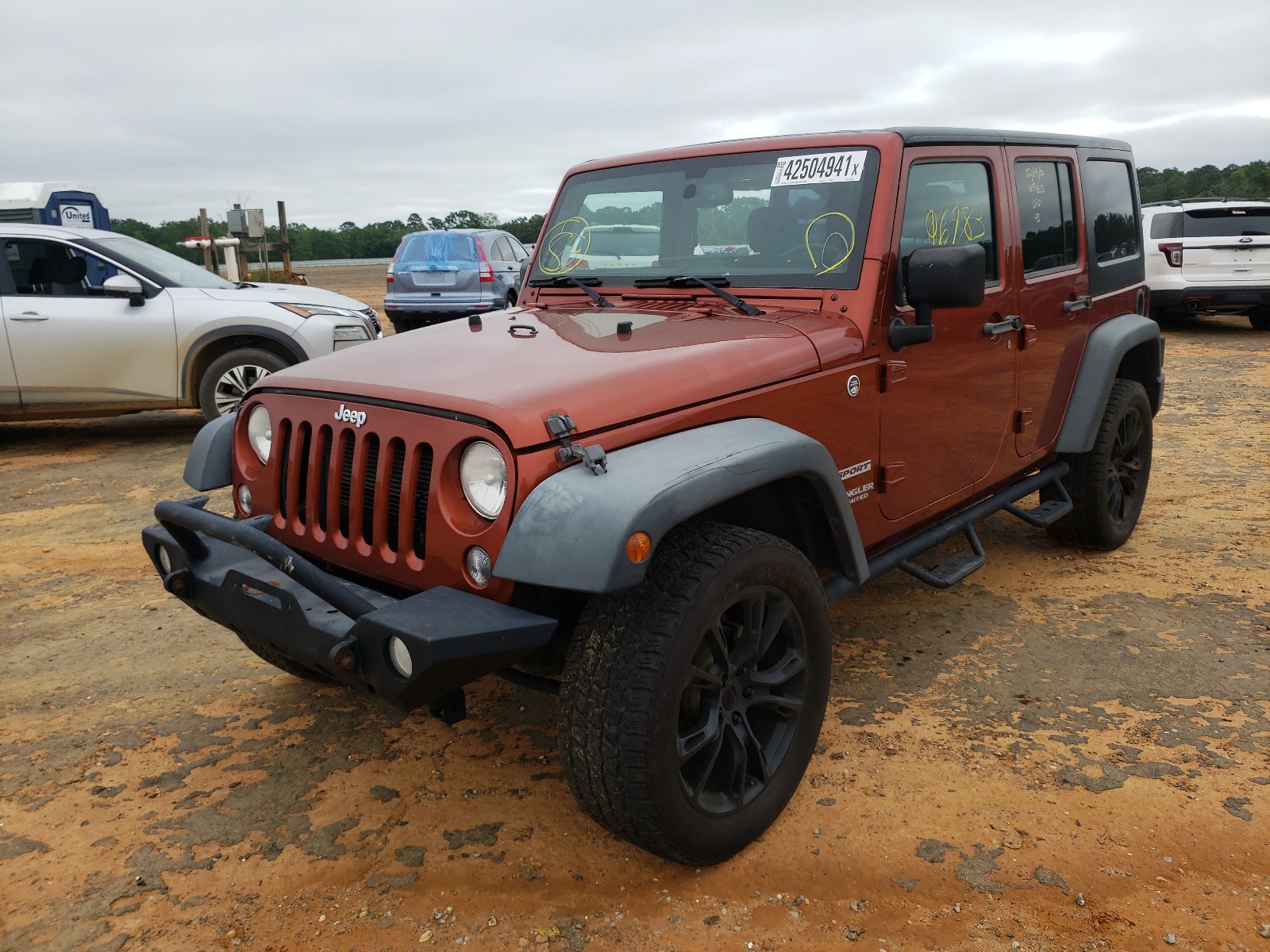 Photo 2 from auction – 2014 JEEP WRANGLER U with VIN 1C4BJWDG2EL269588